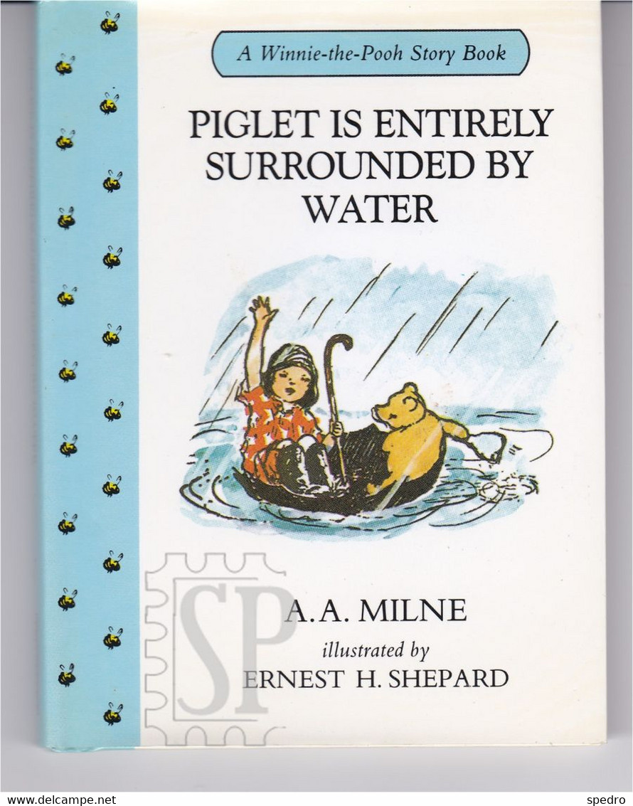 UK 1998 Winnie The Pooh Piglet Is Entirely Surrounded By Water A.A. Milne Illustrated Shepard Children Books Ltd - Livres Illustrés