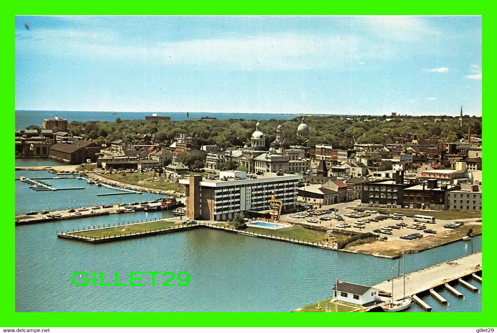 KINGSTON, ONTARIO - HOLIDAY INN , ON LAKE ONTARIO - PHOTO, H. R. OAKMAN - - Kingston