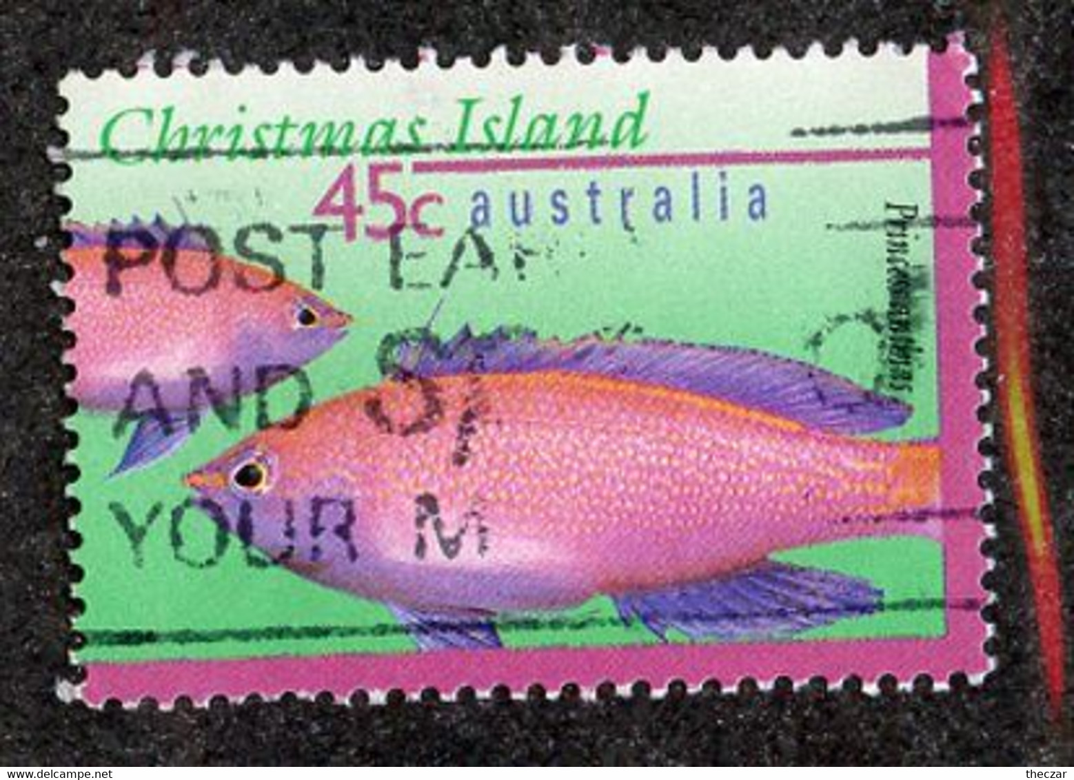 BC 1457 Christmas 1996 (o) Sc.#383  Offers Welcome! - Christmas Island