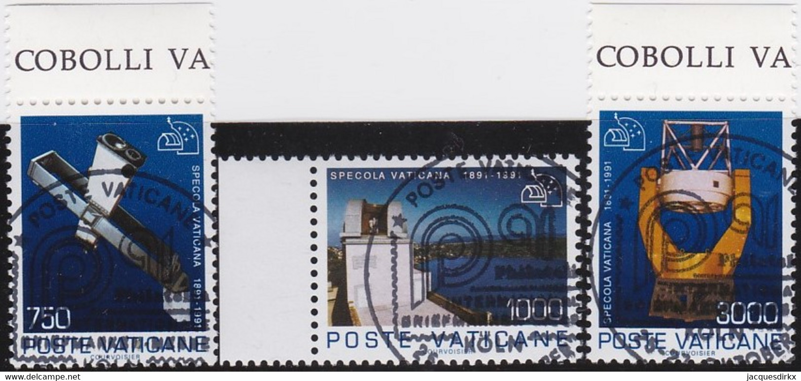 Vatican   .   Y&T   .    908/910       .      O     .    Cancelled  .   /   .  Oblitéré - Used Stamps