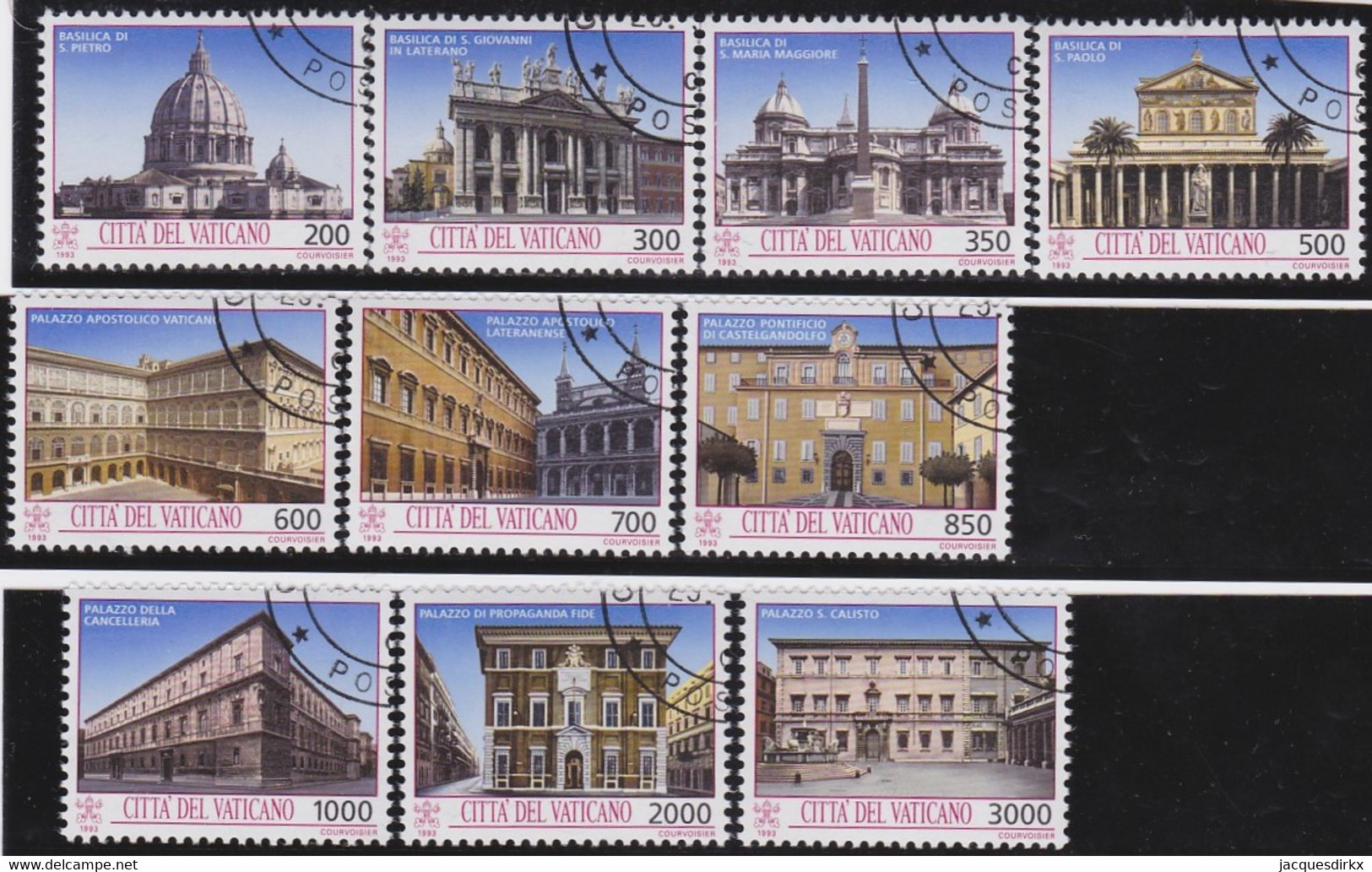 Vatican   .   Y&T     .   942/951       .      O     .    Cancelled  .   /   .  Oblitéré - Used Stamps