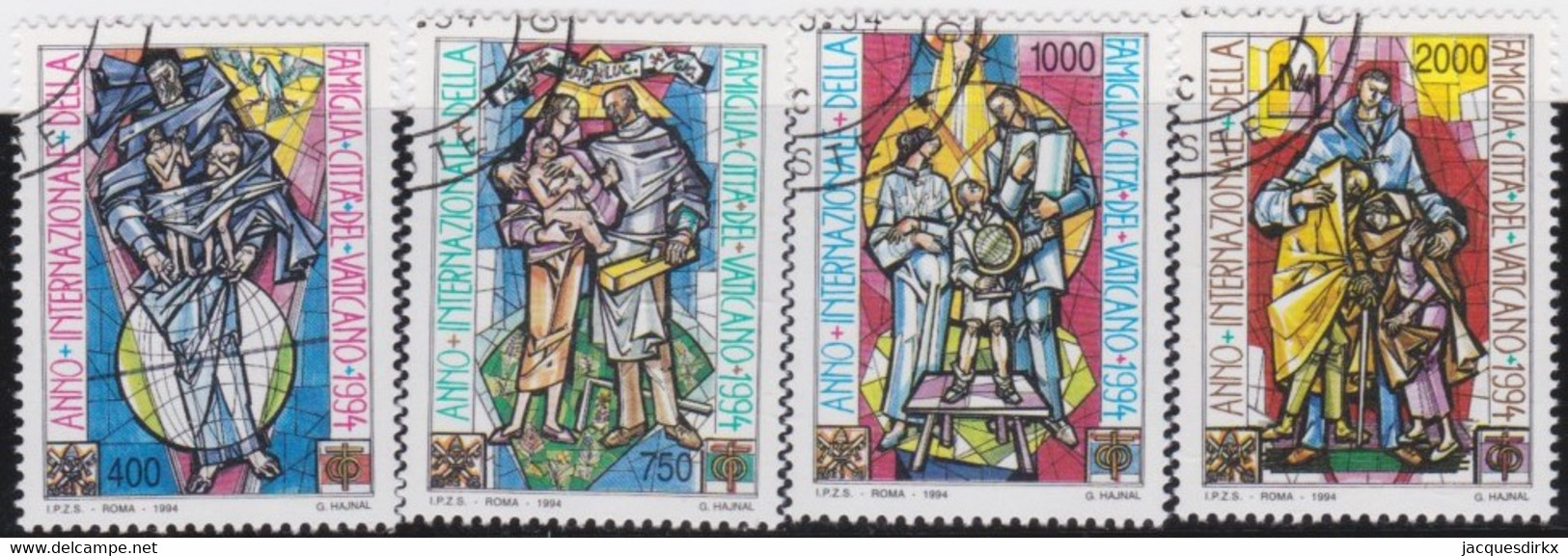 Vatican   .   Y&T   .   980/983      .      O     .    Cancelled  .   /   .  Oblitéré - Used Stamps