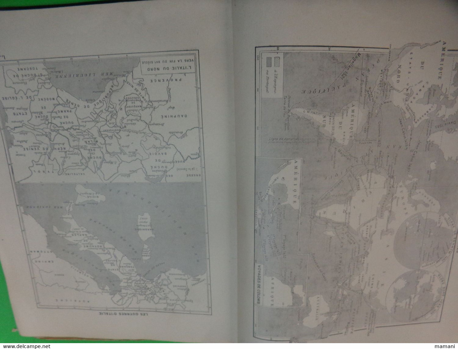Cartes D'etude Pour Servir L'enseignement De L'histoire Et De La Geographie - Unclassified