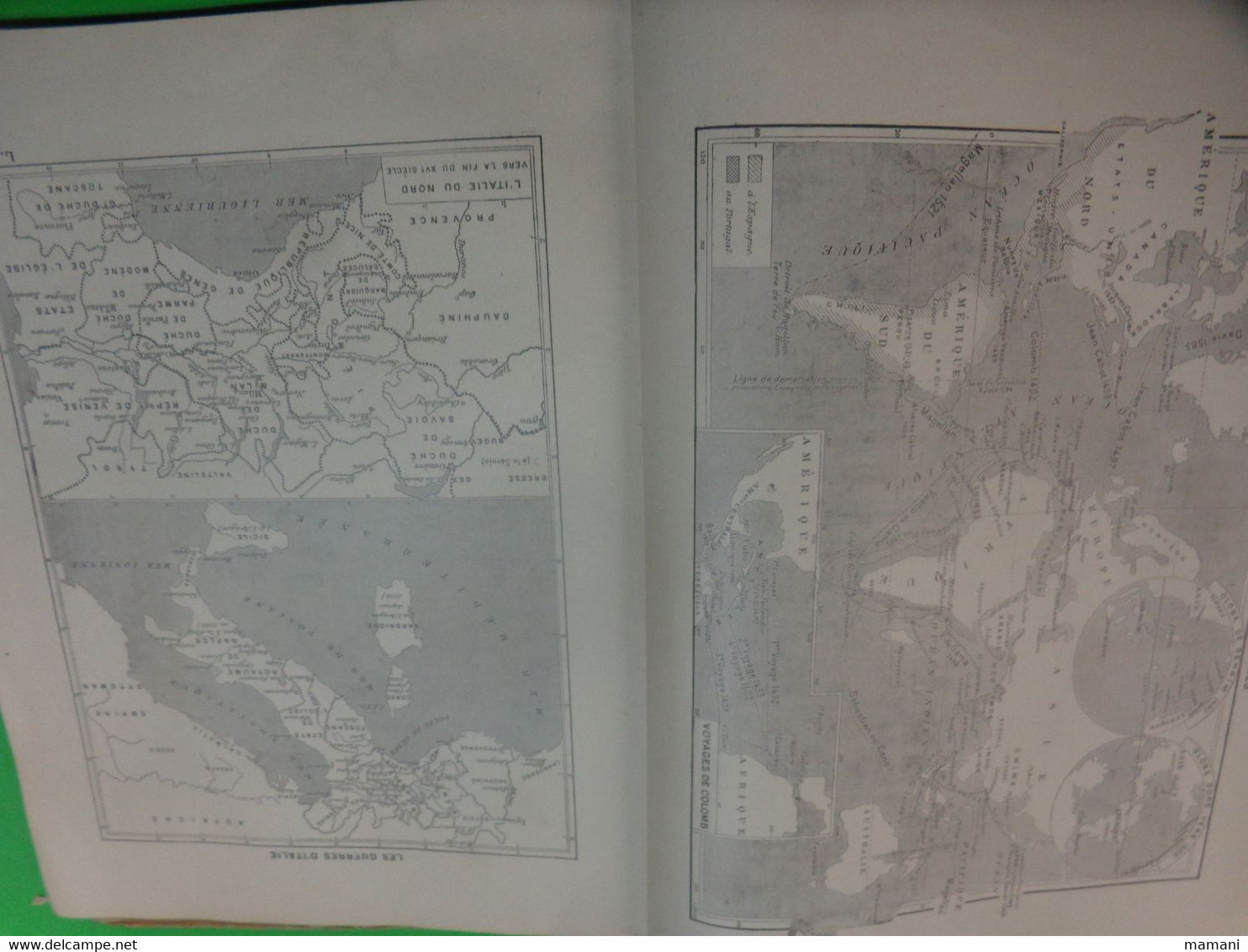 Cartes D'etude Pour Servir L'enseignement De L'histoire Et De La Geographie - Non Classés