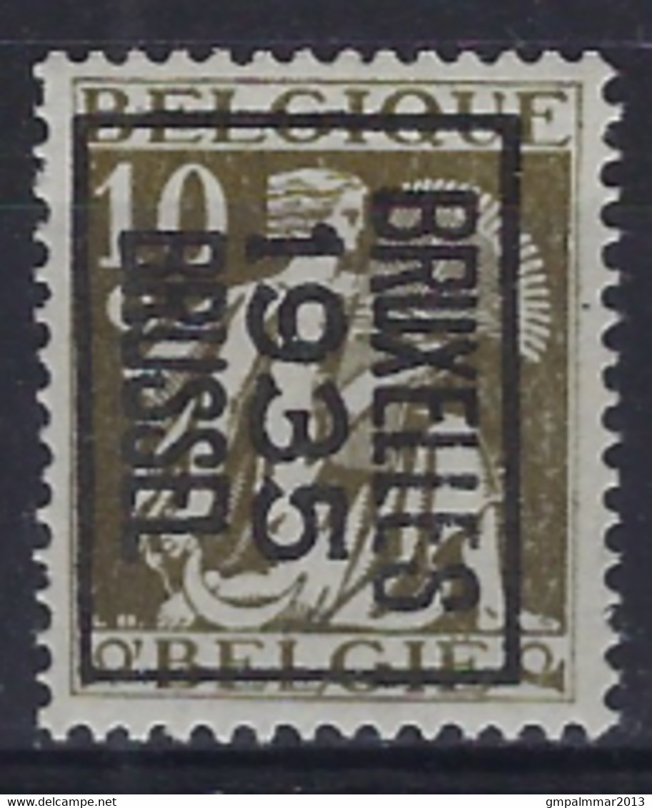 CERES Nr. 337 Voorafgestempeld TYPO Nr. 295 B BRUXELLES 1935 BRUSSEL ** MNH En In Zéér Goede Staat ,  Zie Ook Scan ! - Typografisch 1932-36 (Ceres En Mercurius)