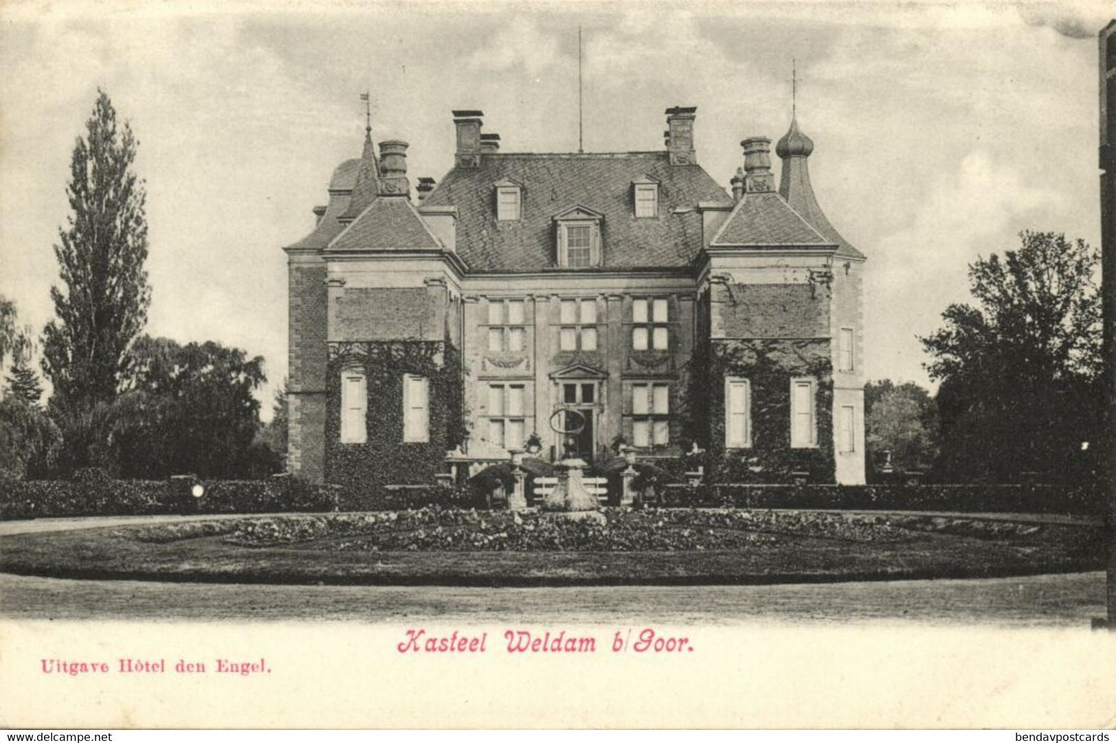 Nederland, GOOR, Kasteel Weldam (1900s) Ansichtkaart - Goor