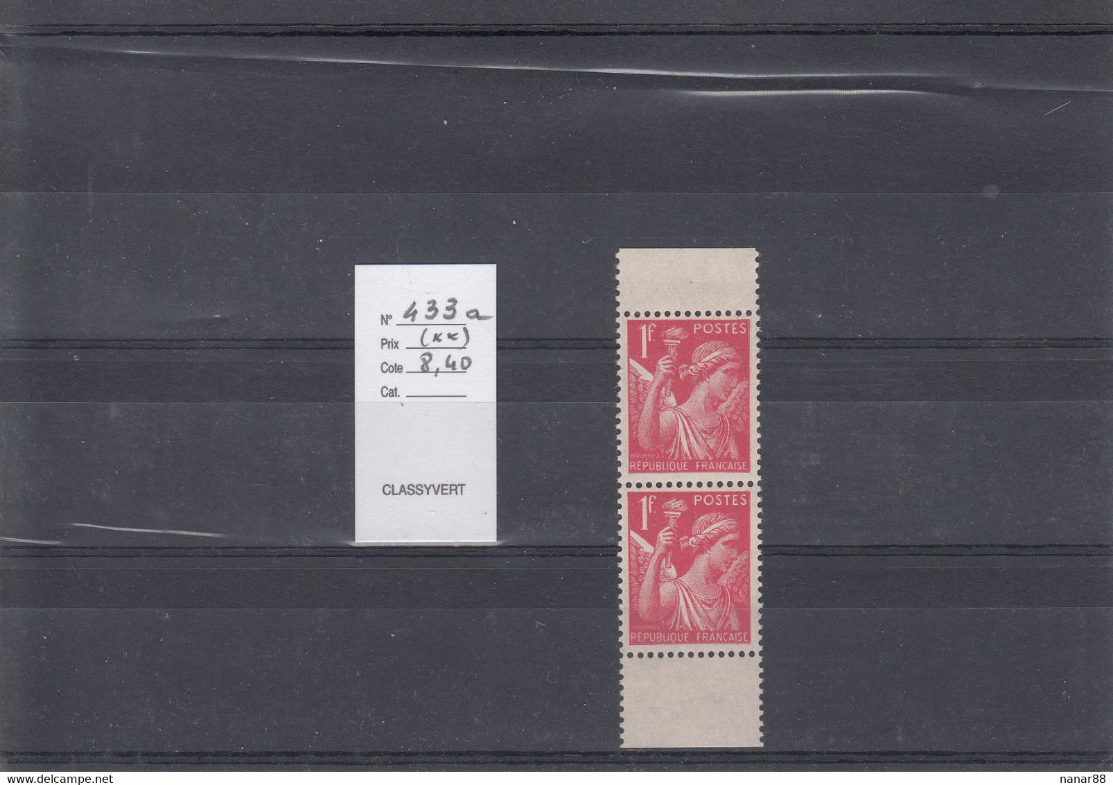 Variété - YT 433 A - Unused Stamps