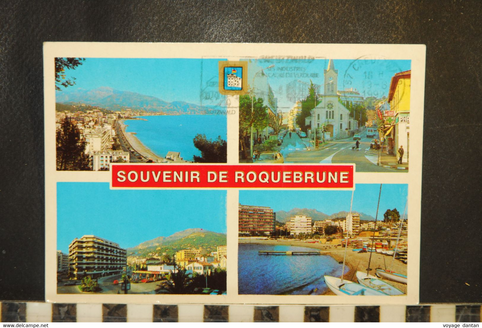 CP, 06, SOUVENIR DE ROQUEBRUNE MULTIVUES - Roquebrune-Cap-Martin