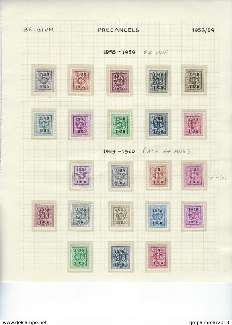 KOMPLETE serie's nr. 41 t/e/m 60 merendeel ** MNH ; details zie alle scans , ZELDZAME aanbieding ! LOT 354