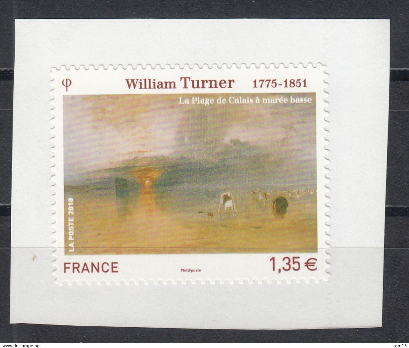 William Turner, AUTO ADHESIF N° 402, 2010 Neuf **   Grande Marge - Other & Unclassified