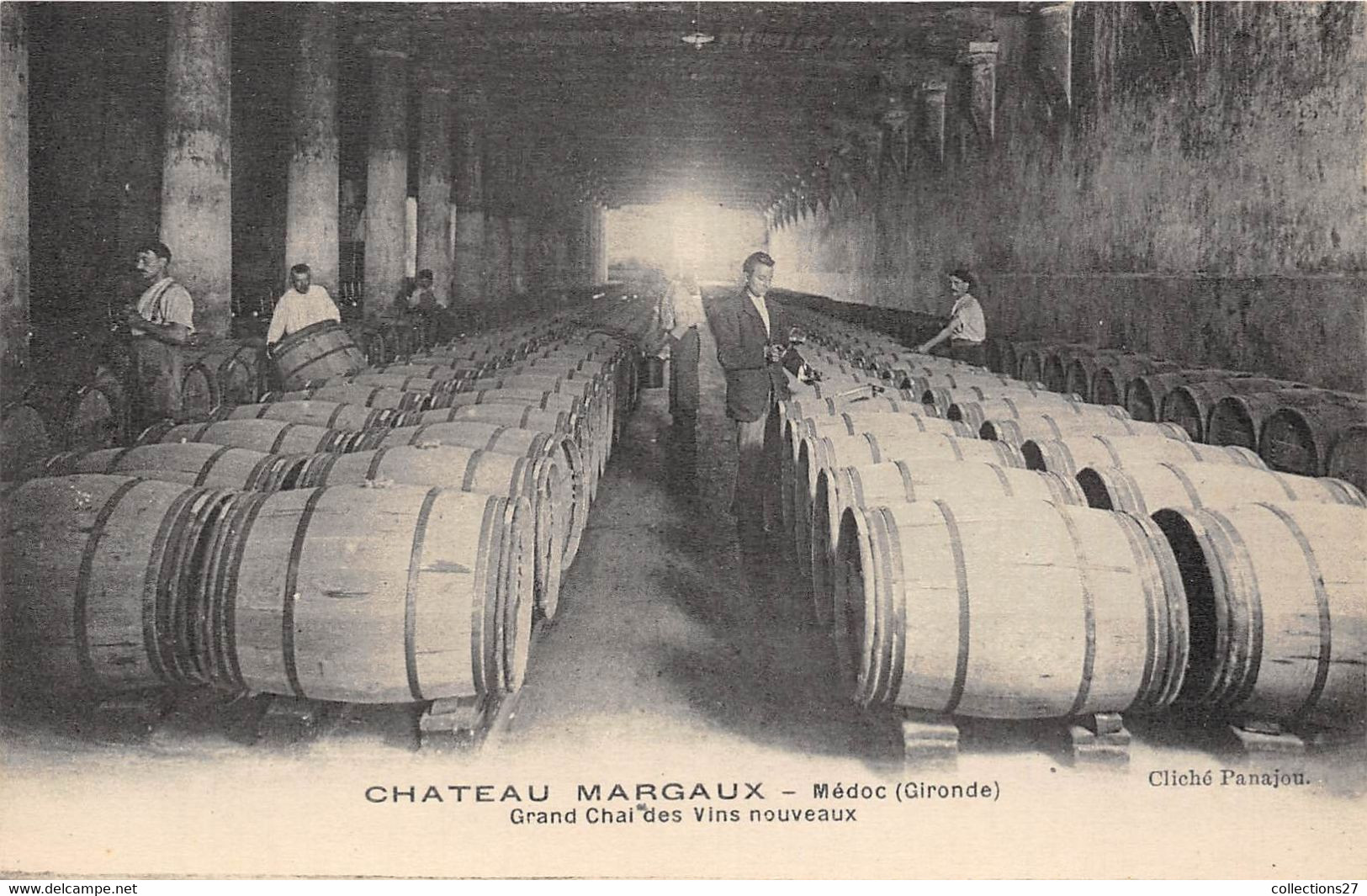 33-MARGAUX-CHATEAU-MARGAUX- GRAND CHAI DES VIEN NOUVEAUX - Margaux