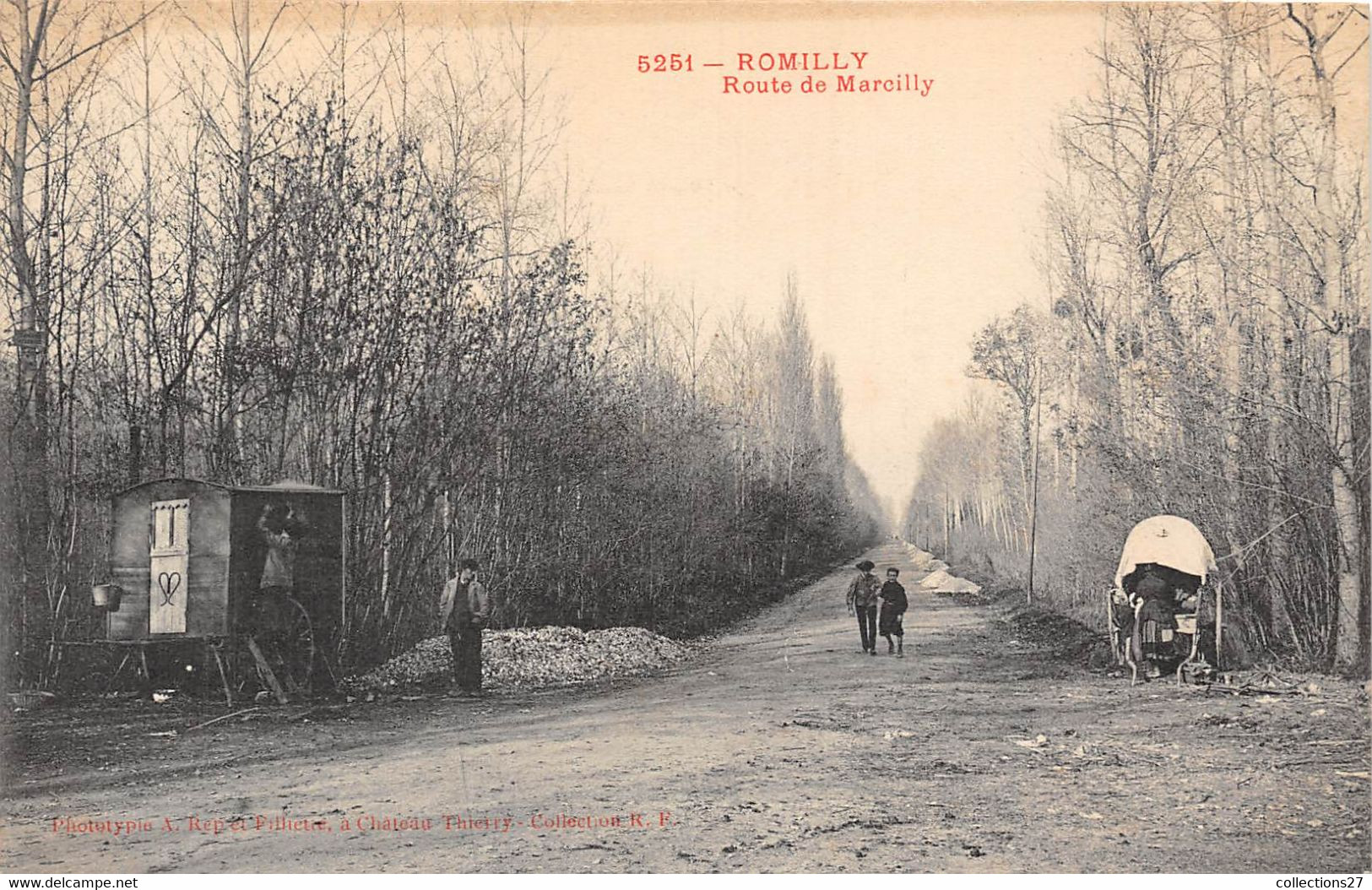 10-ROMILLY- ROUTE DE MARCILLY - Romilly-sur-Seine