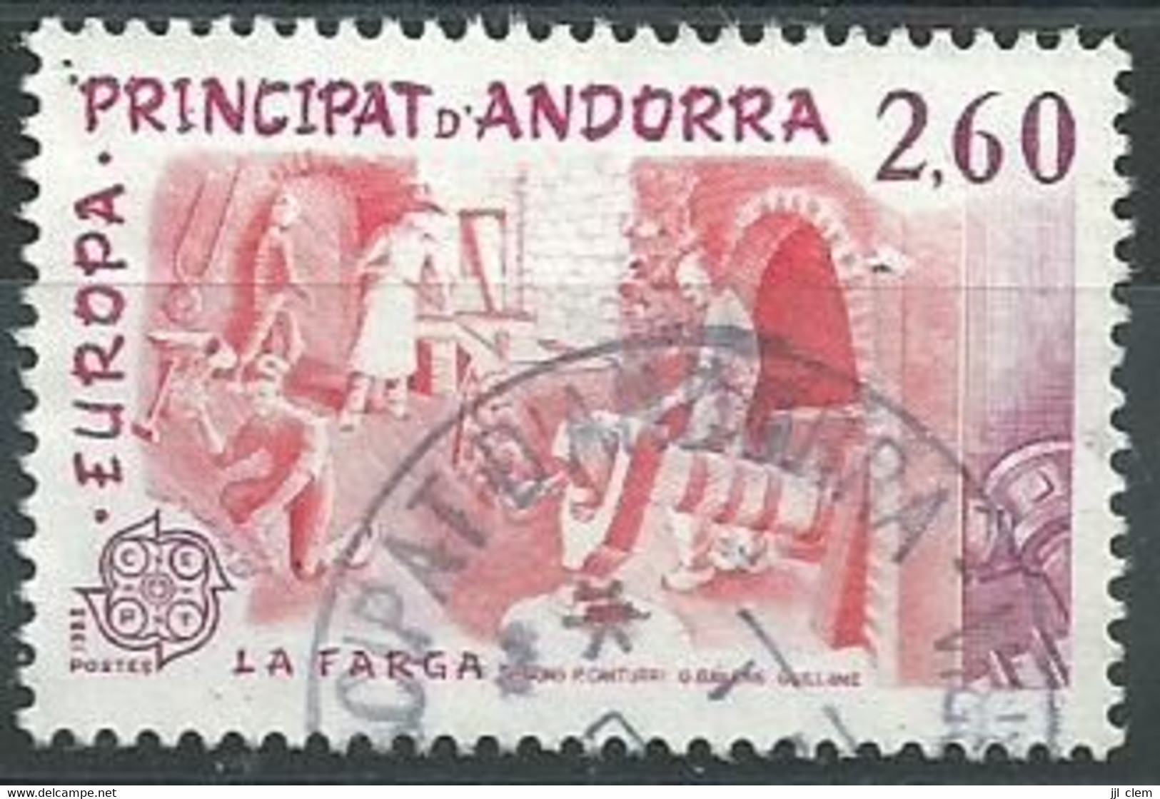 Andorre. N° 314 Obl - Usados