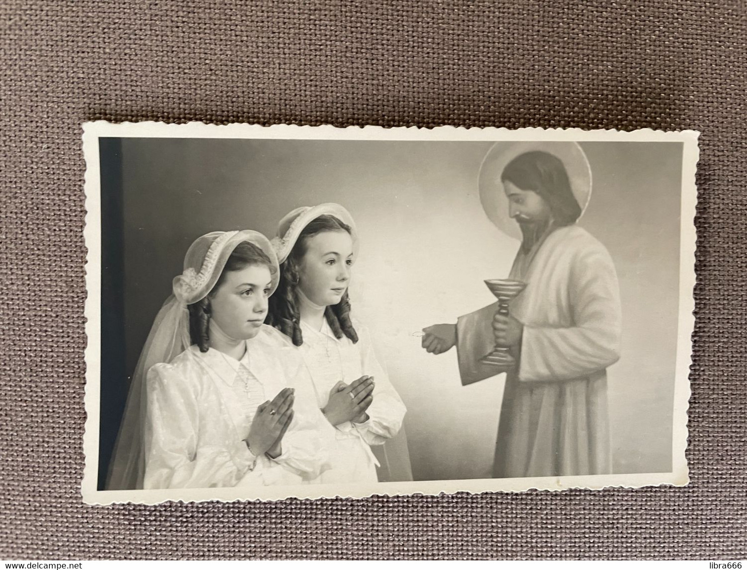 Communie - Godelieve En Reinilde LARDON - 1952 - KRUIBEKE - Communion