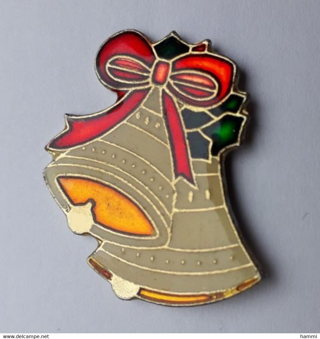 RR238 Pin's Père Noël Christmas Cloche Bell  Achat Immédiat - Kerstmis