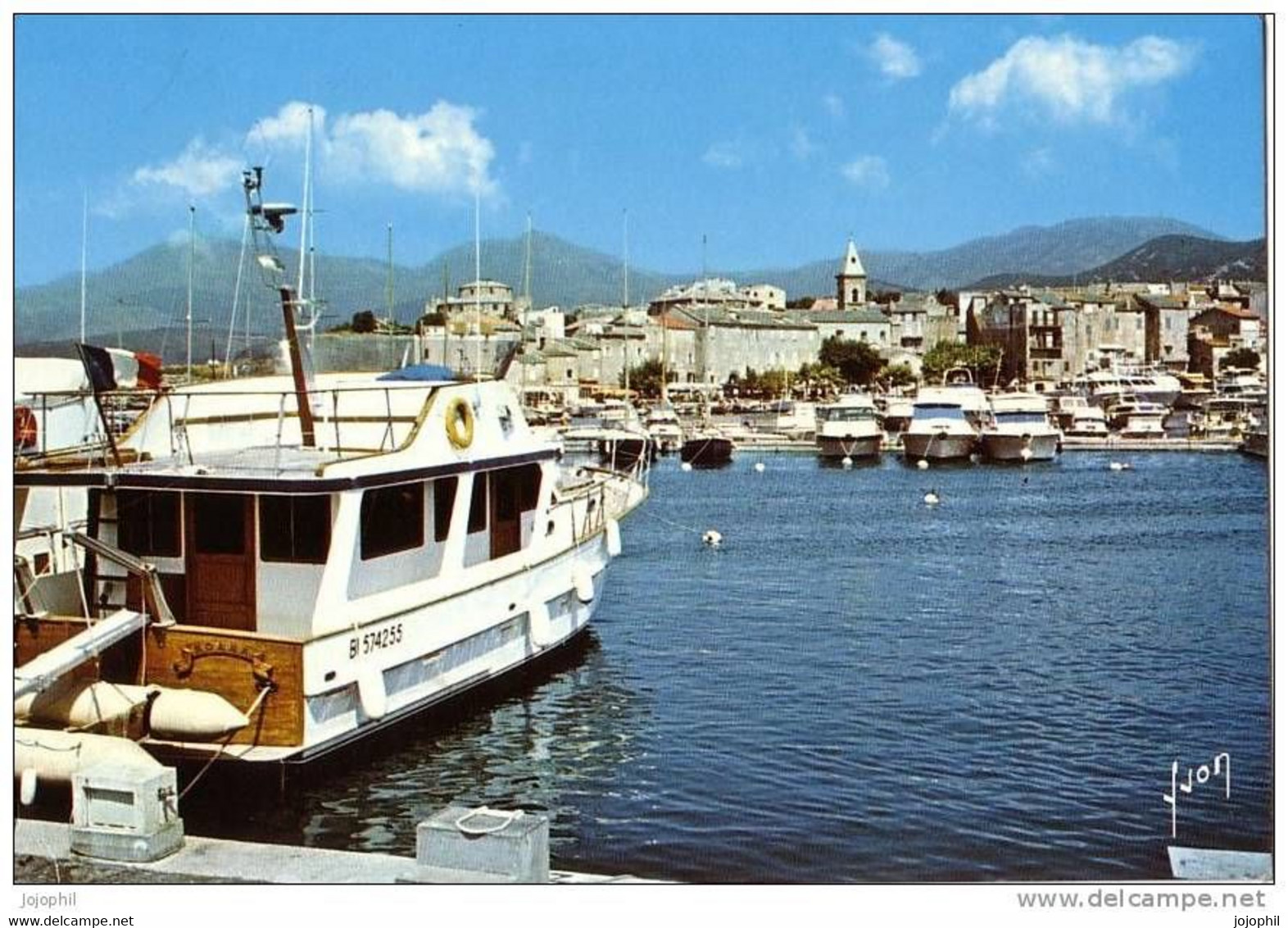 Saint Florent - Vue Générale Sur Le Port De Plaisance - Circulé 1986 - Autres & Non Classés