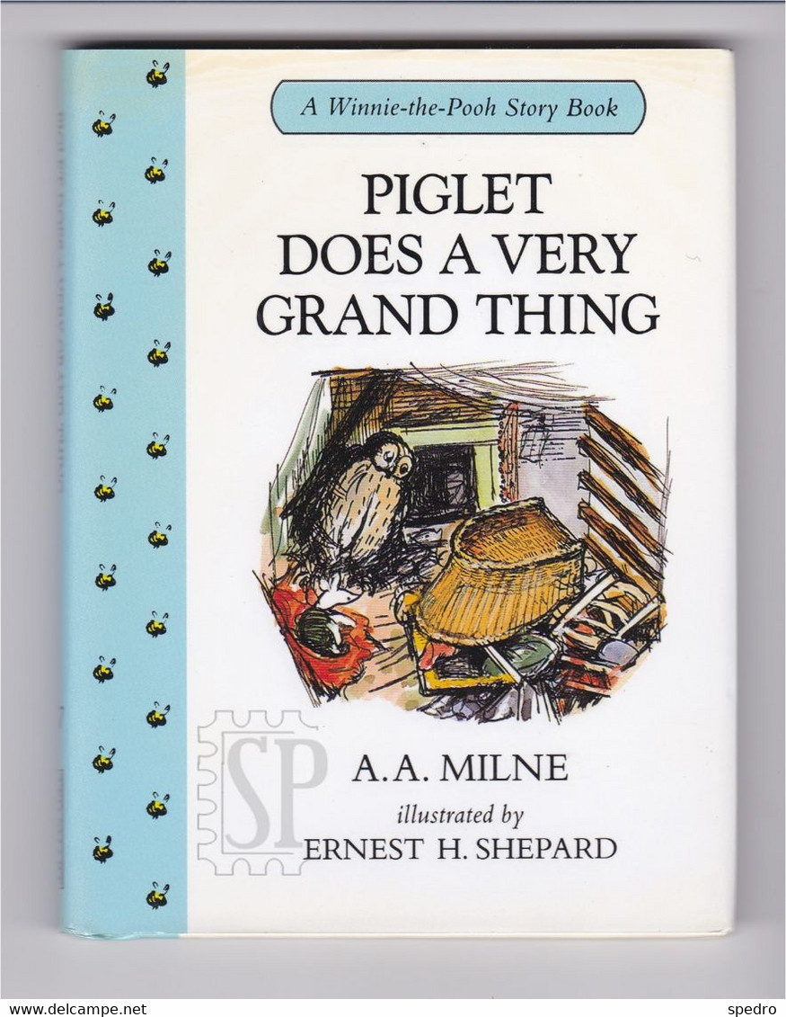 UK 1998 Winnie The Pooh Piglet Does A Very Grand Thing A.A. Milne Illustrated Shepard Children Books Ltd 17 Story Book - Bilderbücher