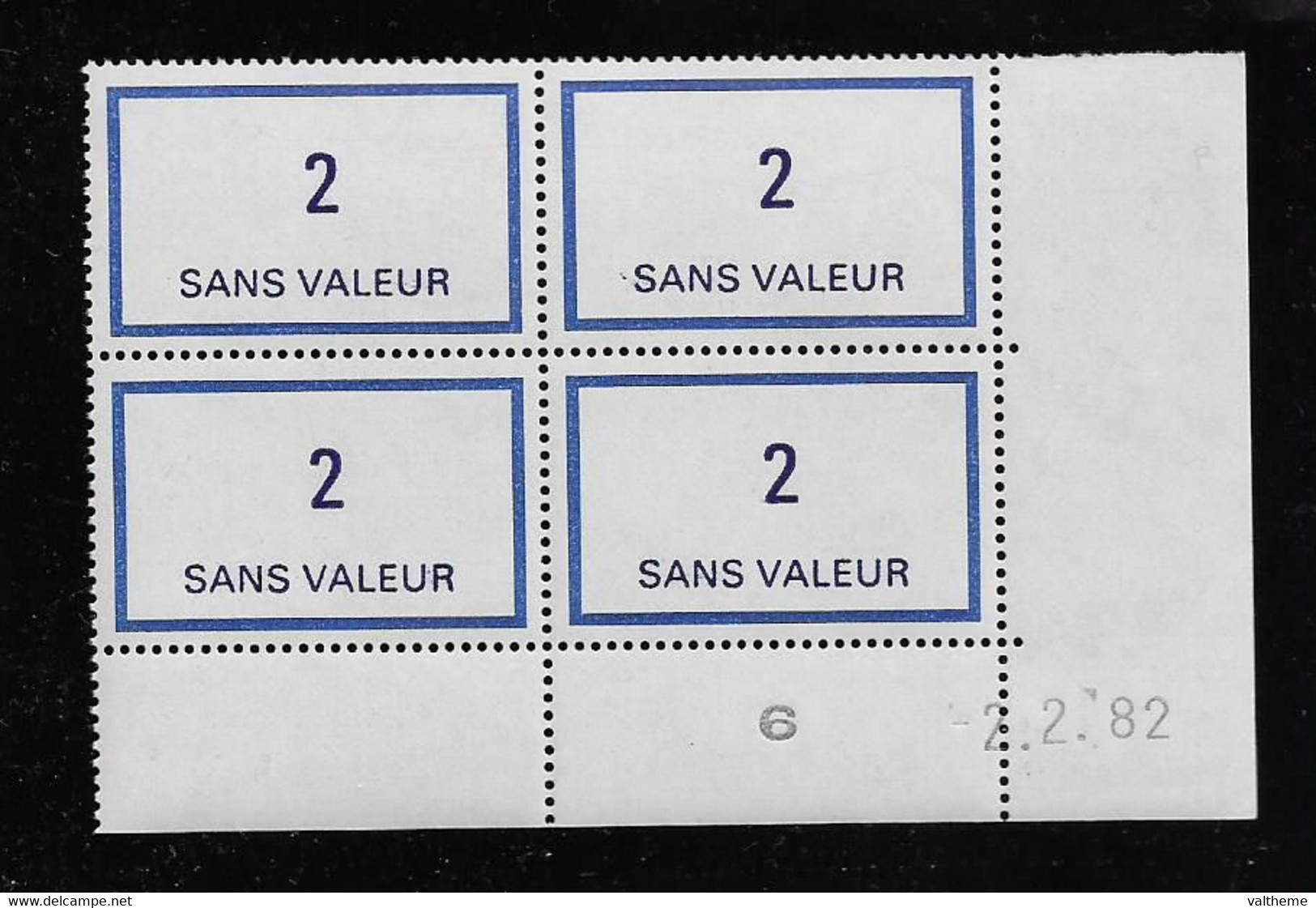 FRANCE  ( FFIC - 114 )  1978  N° YVERT ET TELLIER  FICTIF  N° F215   N** - Otros & Sin Clasificación