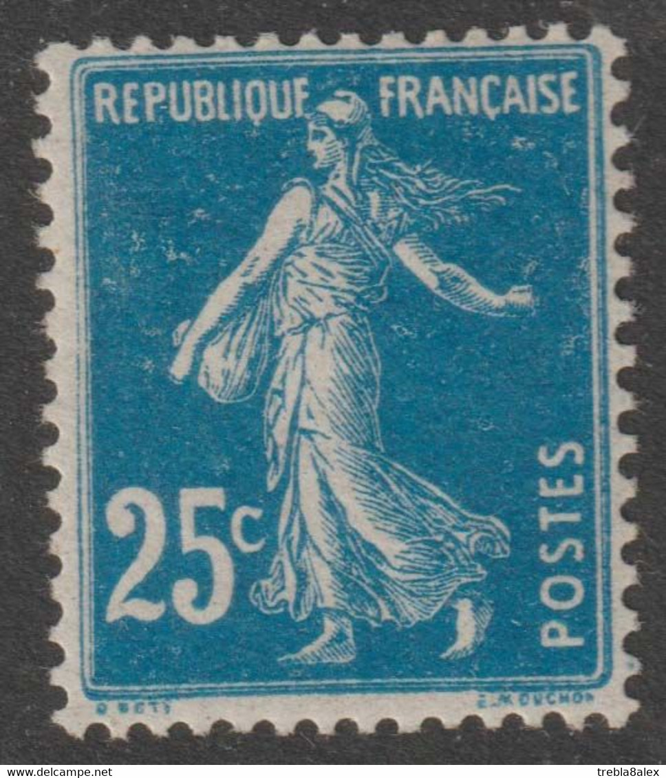 2 Timbres Semeuse N°140 Variété "recto-verso", Un Neuf, Un Oblitéré - Usati