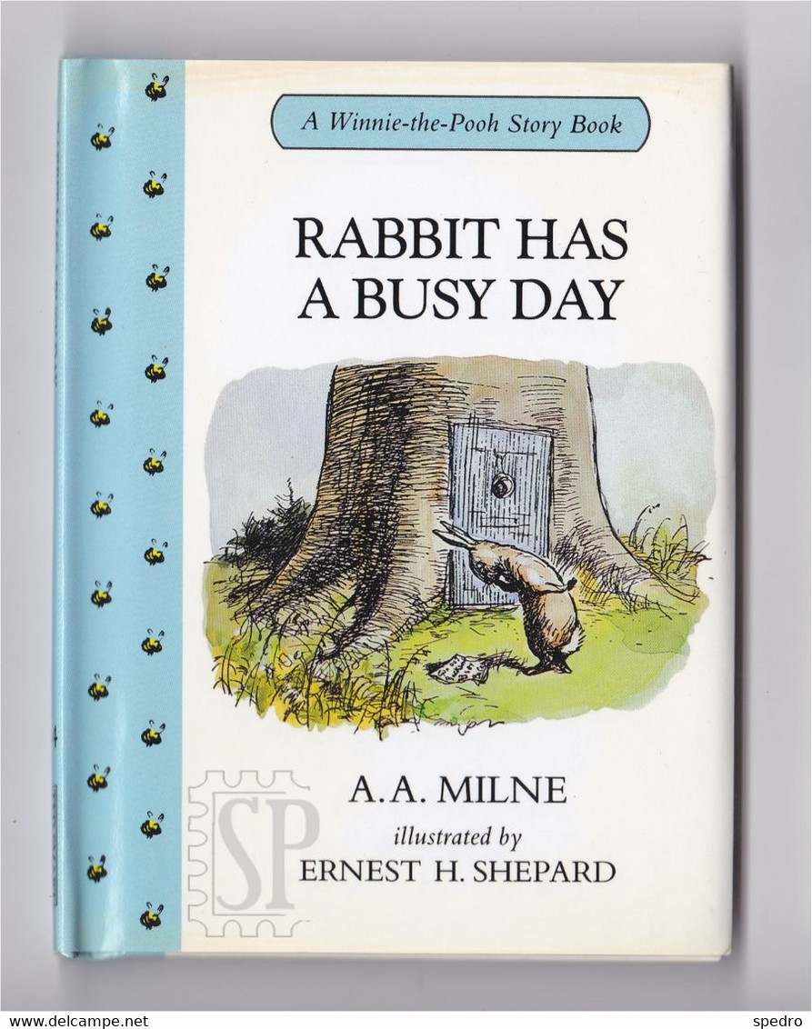 UK 1998 Winnie The Pooh Rabbit Has A Busy Day A.A. Milne Illustrated Shepard Children Books Ltd 14 Story Book - Livres Illustrés