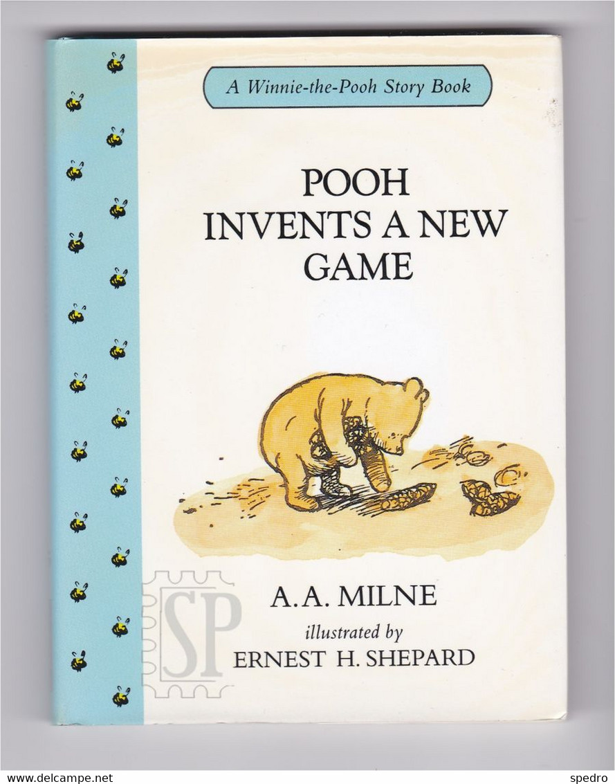 UK 1998 Winnie The Pooh Invents A New Game A.A. Milne Illustrated Shepard Children Books Ltd 15 Story Book - Geïllustreerde Boeken