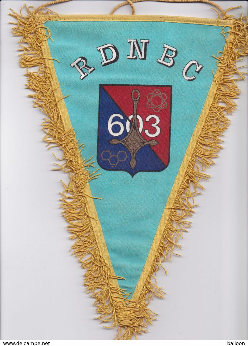 Fanion - 603° Régiment NBC - Drapeaux