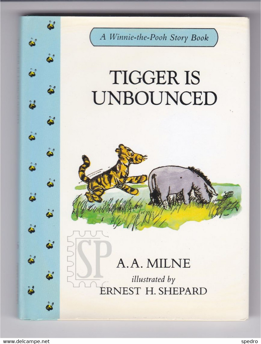 UK 1998 Winnie The Pooh Tigger Is Unbounced A.A. Milne Illustrated Shepard Children Books Ltd N.º 16 Story Book - Libros Ilustrados