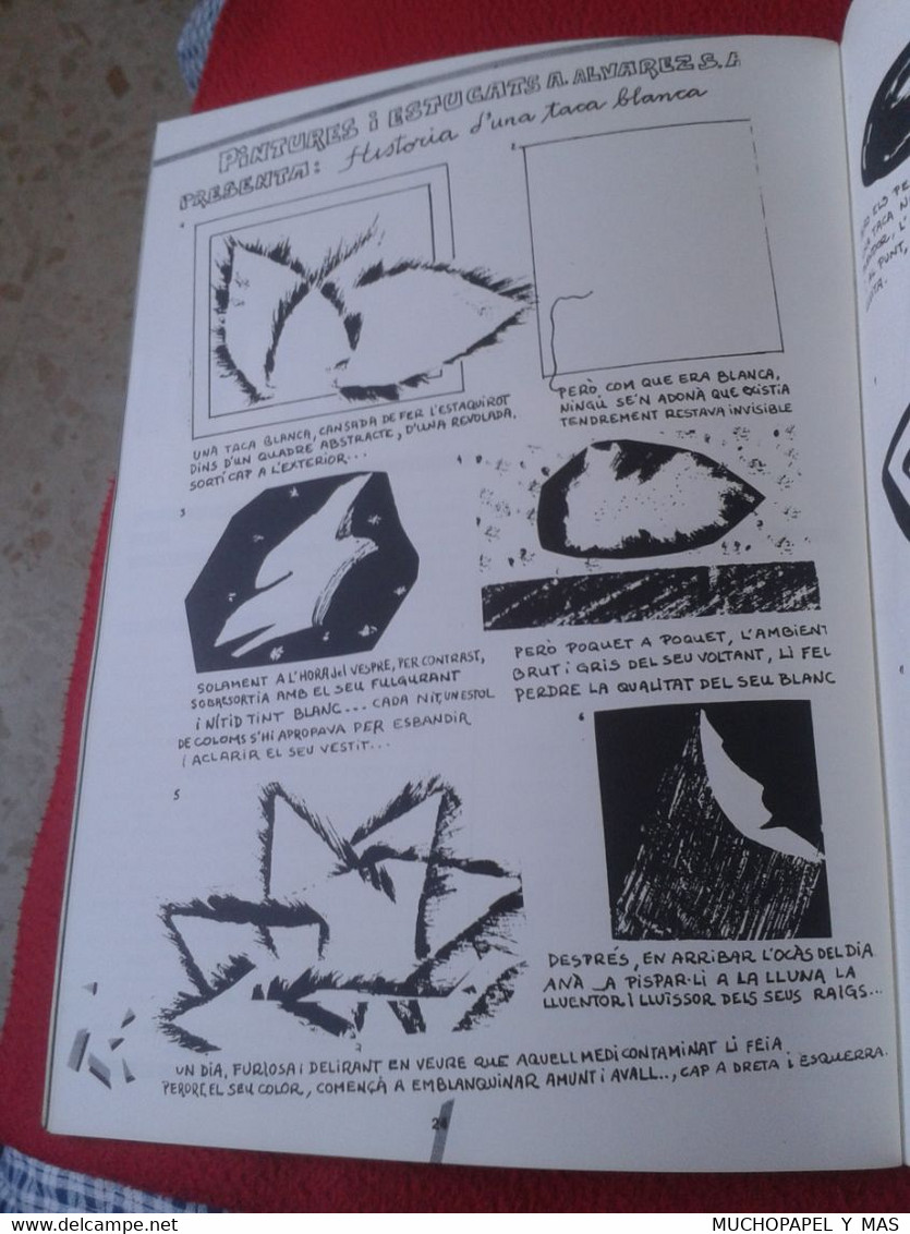 ANTIGUA REVISTA TIPO FANZINE O SIMIL COLECTIVA CREATIVA LA BRECHA Nº 000 ABRIL 1985 VILANOVA DEL CAMI CATALUÑA CATALONIA