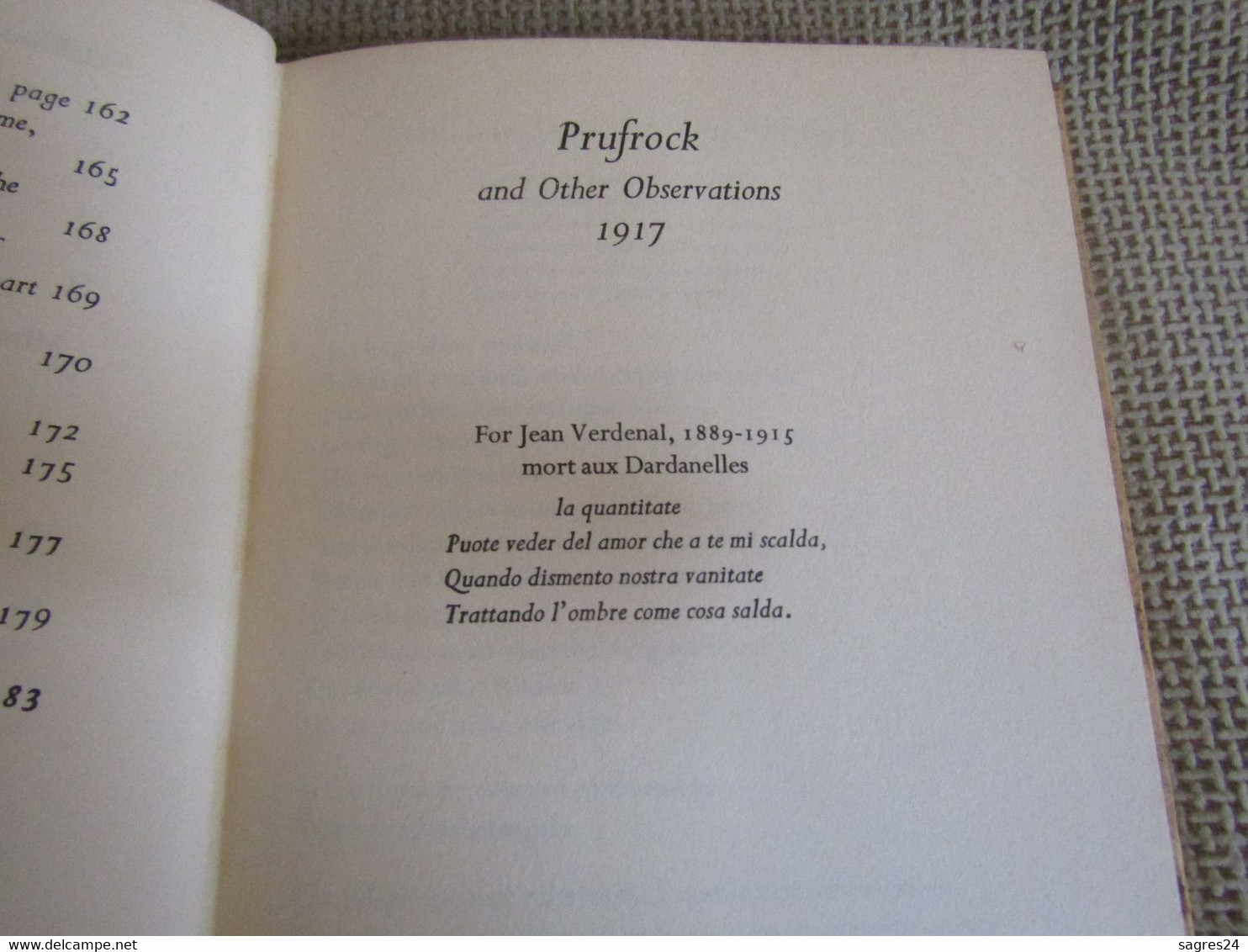 T.S.Eliot - Collected Poems 1909 - 1935 - Faber & Faber - Hardcover - 1954 - 1950-Maintenant