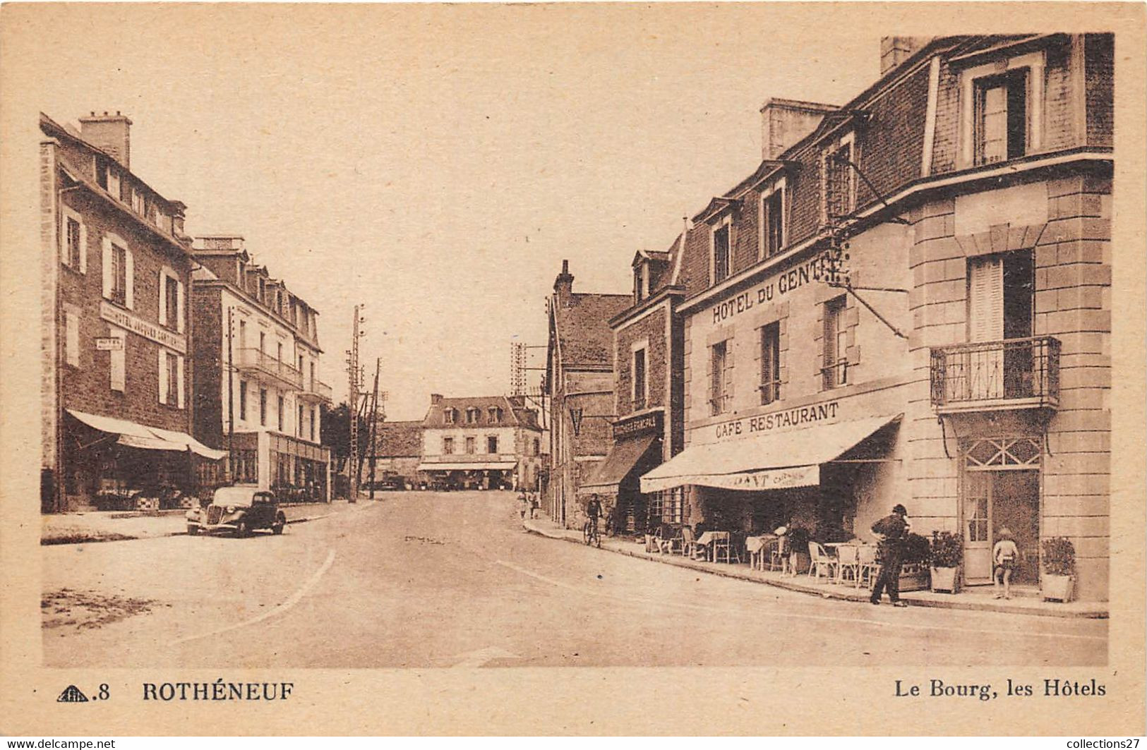 35-ROTHENEUF- LE BOURG LES HÔTEL - Rotheneuf