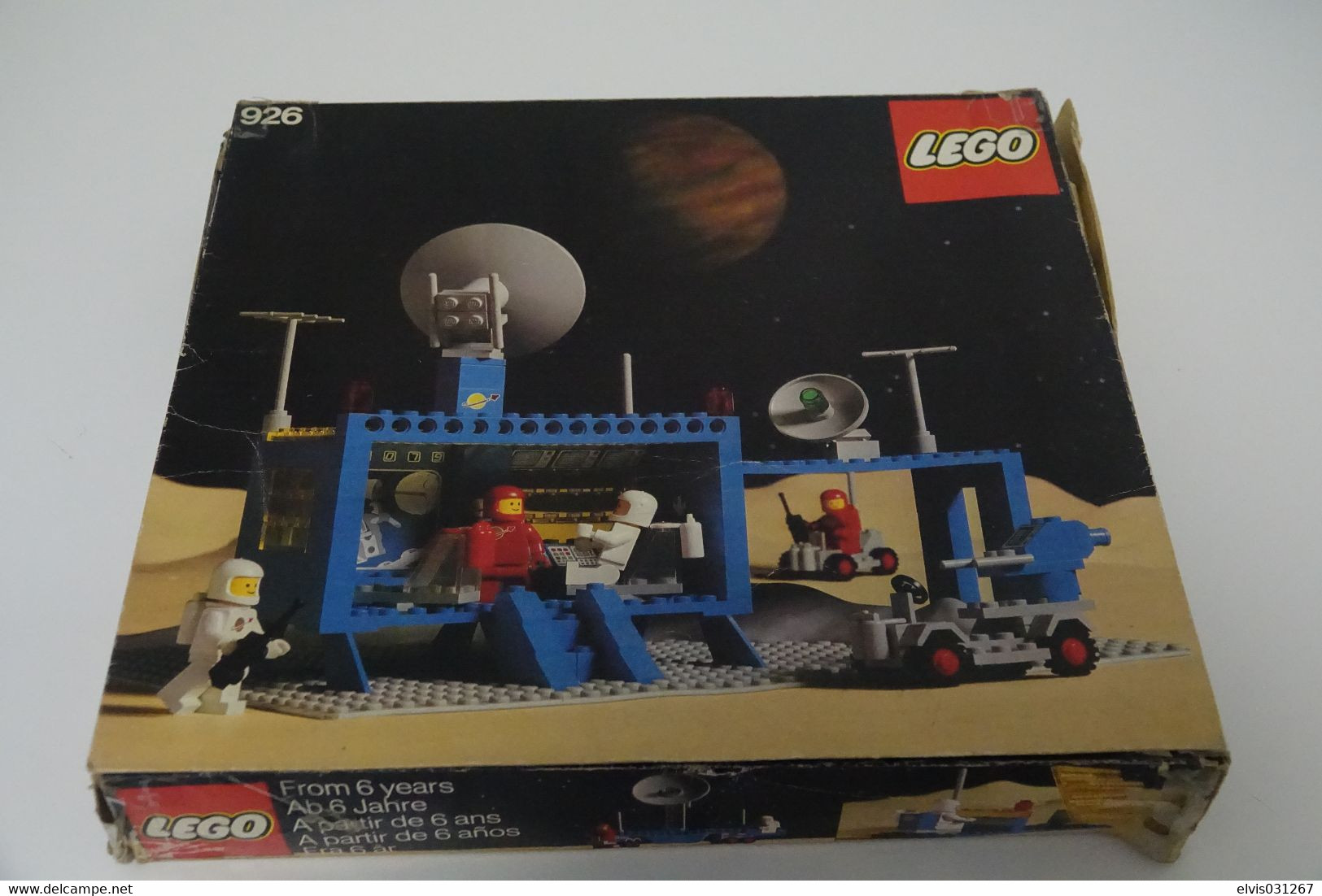 LEGO - 926 Command Centre (Center) space with box and instruction manual -  Original Lego 1979 - Vintage