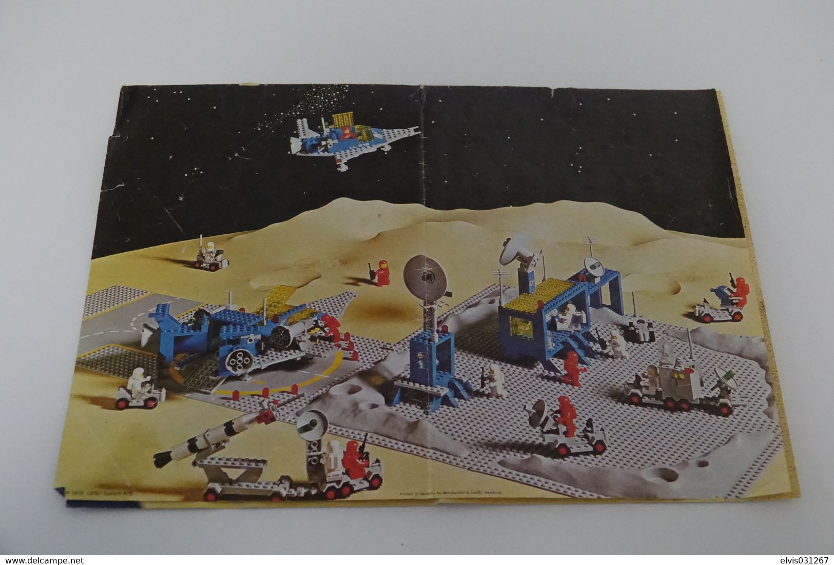 LEGO - 926 Command Centre (Center) space with box and instruction manual - Original Lego 1979 - Vintage