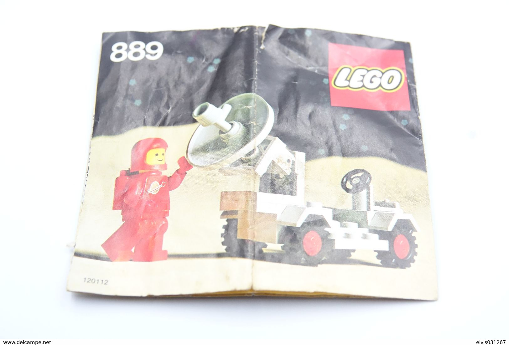 LEGO - 889 Radar Truck box and instruction manual - Original Lego 1979 - Vintage