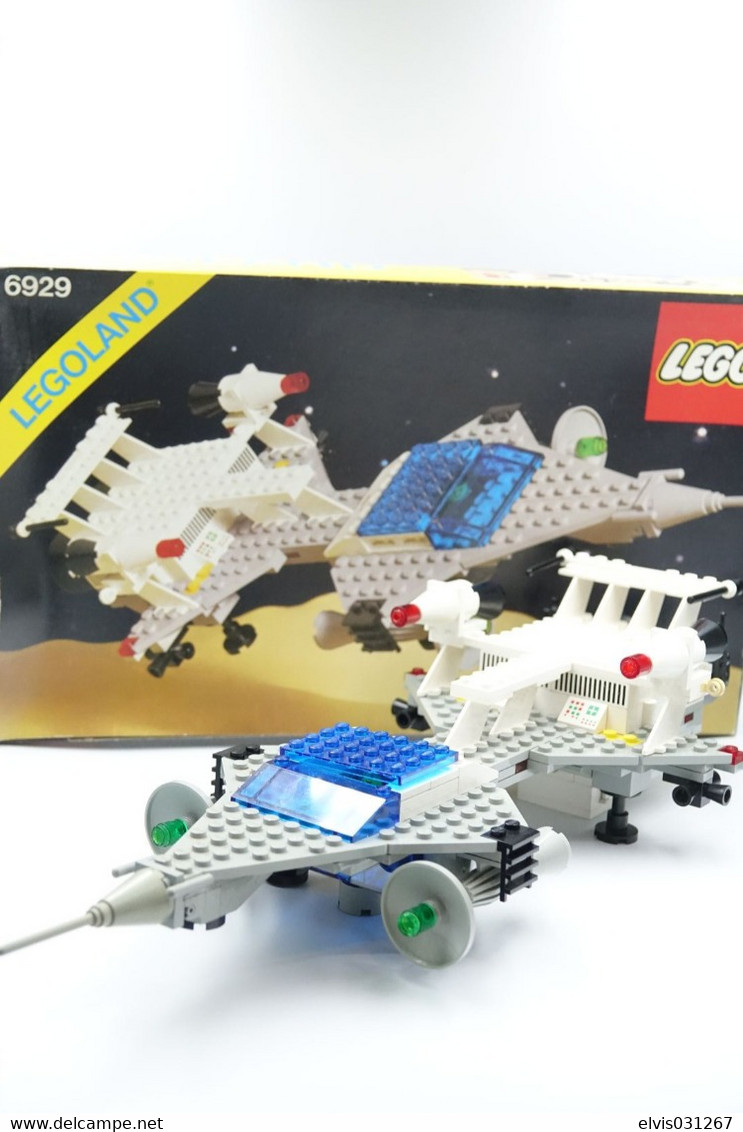 LEGO - 6929 Starfleet Voyager Box And Instruction Manual - Original Lego 1981 - Vintage - Catalogi