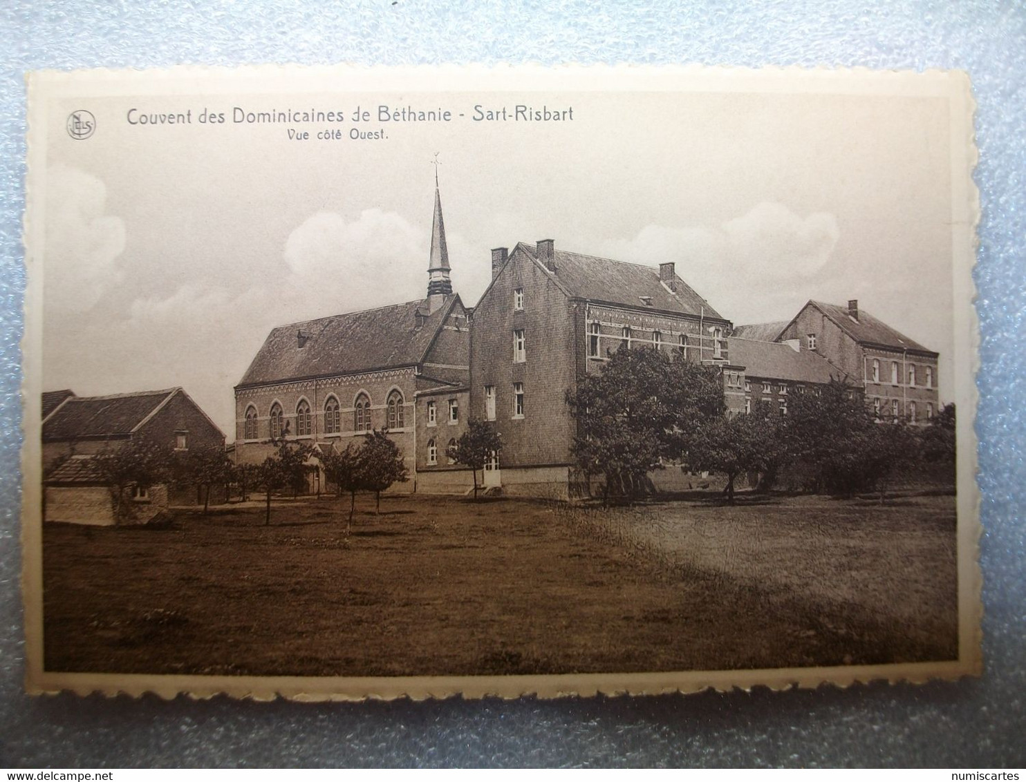 Carte Postale Belgique - Couvent Des Dominicaines De Béthanie - Sart-Risbart ( Petit Format Noir Et Blanc 1943 ) - Incourt