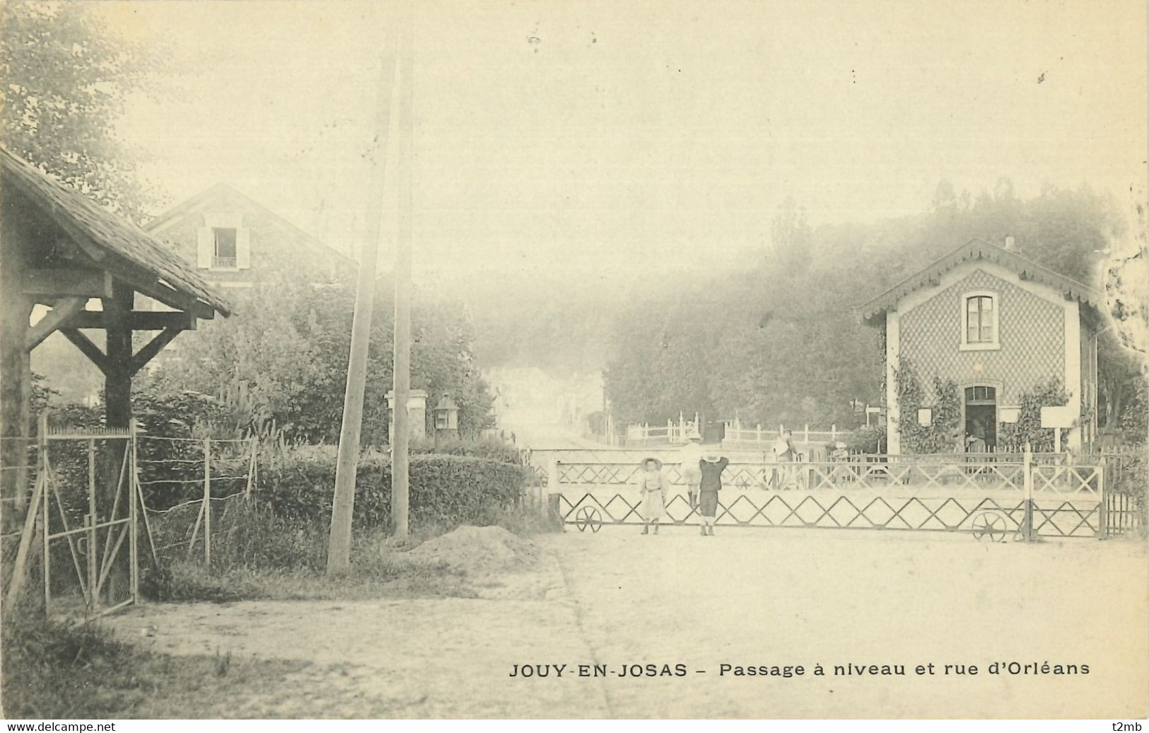 JOUY-EN-JOSAS (Yvelines) - Passage à Niveau Et Rue D'Orléans - Jouy En Josas