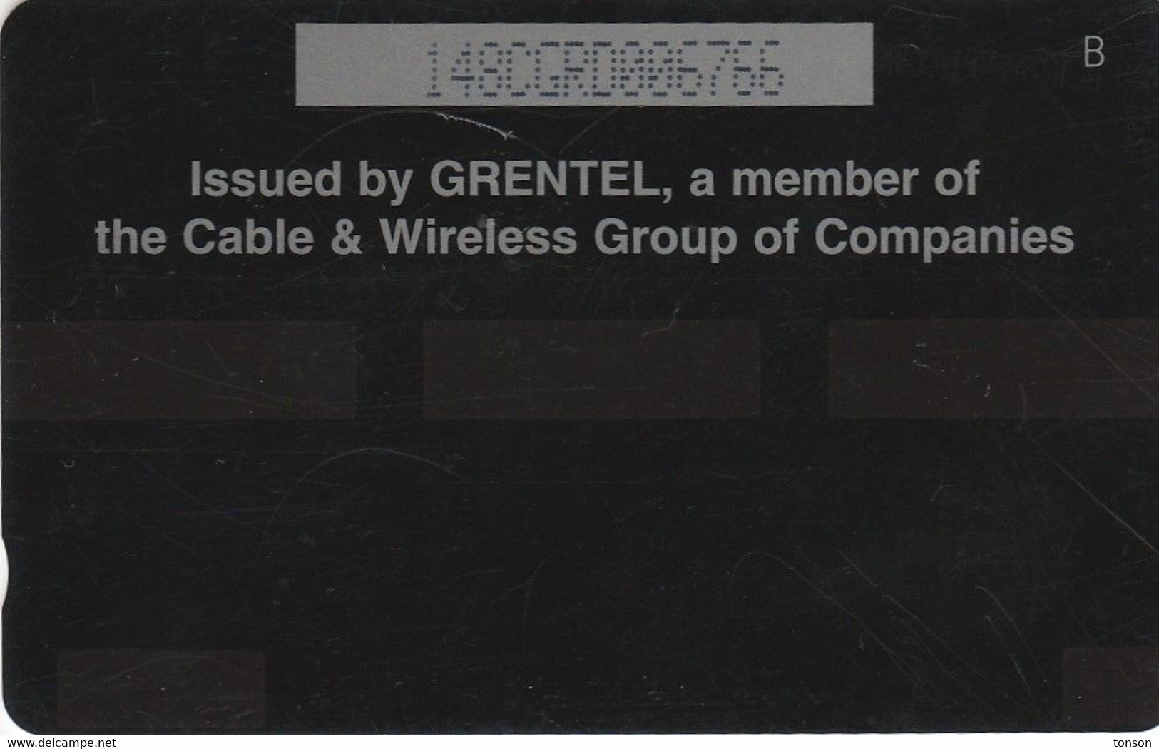 Grenada, 148CGRD, $40, Royal Mt Carmel Waterfalls, 2 Scans. - Grenada (Granada)