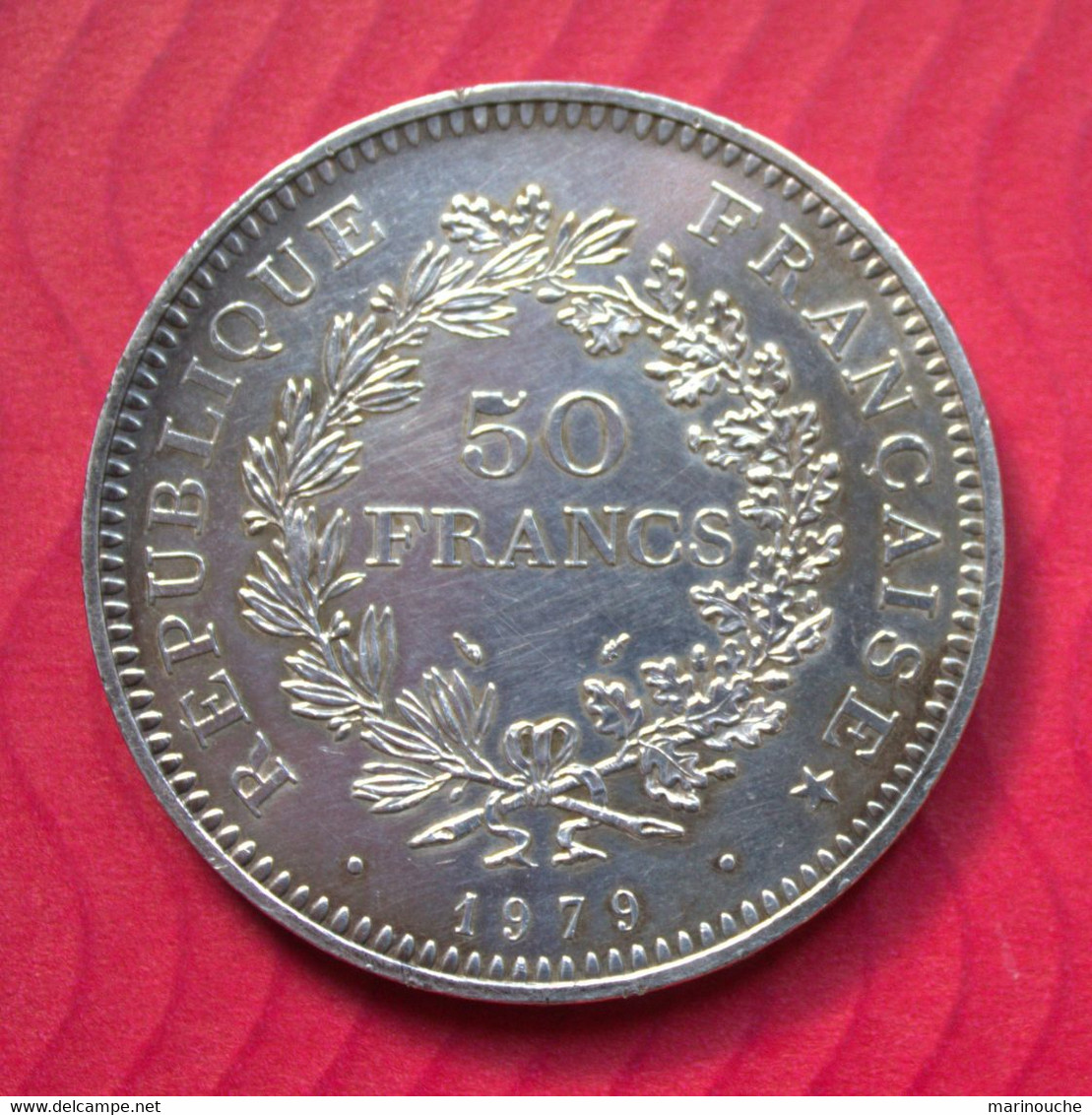 - Pièce De 50 Francs Argent - HERCULE - 1979 - Altri & Non Classificati