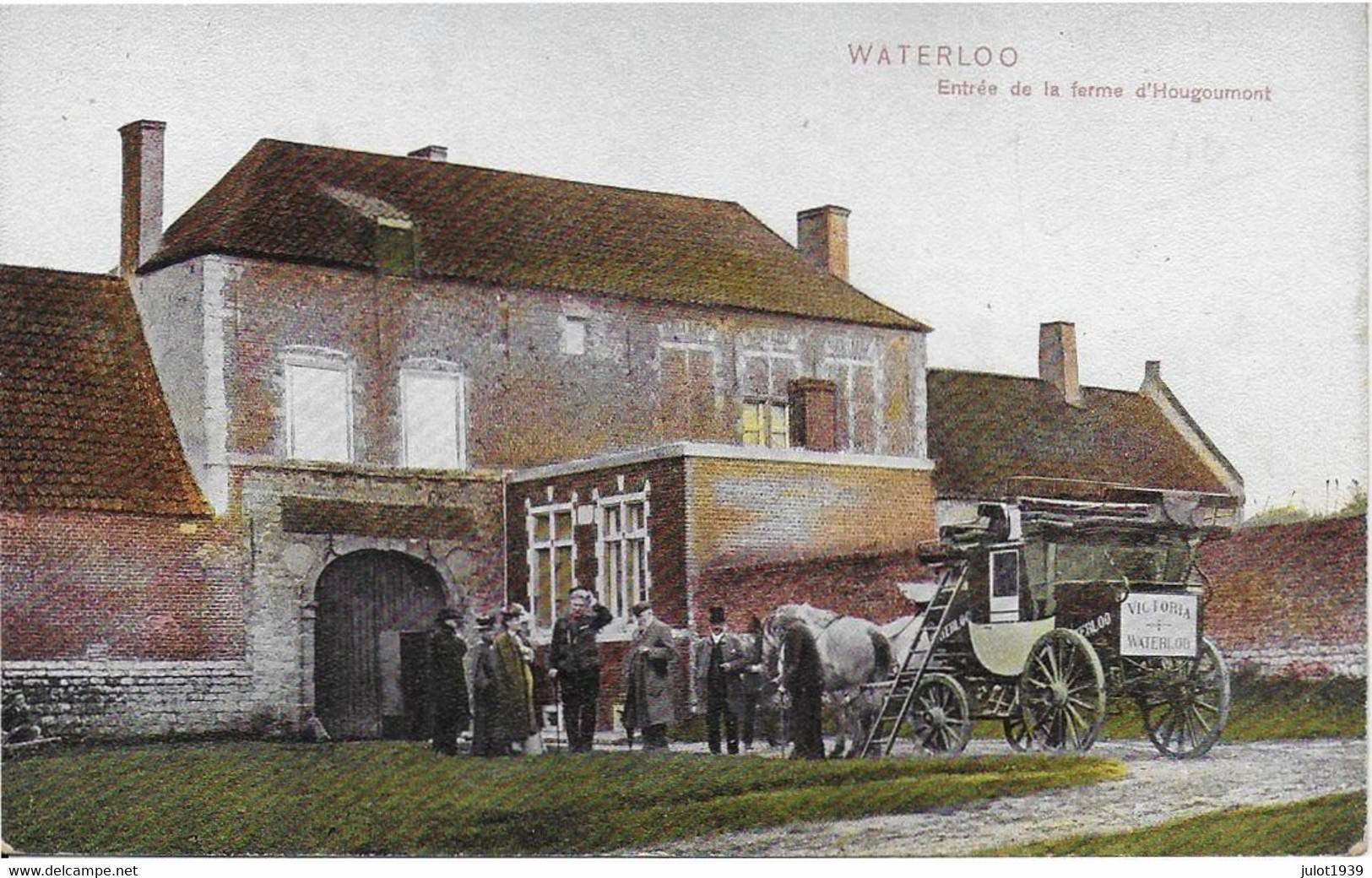WATERLOO ..-- Entrée Ferme D' HOUGOUMONT . - Waterloo