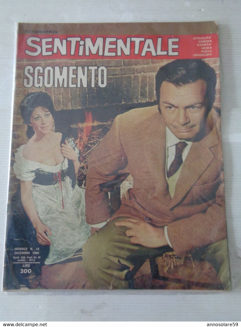 FOTOROMANZO (SENTIMENTALE) SGOMENTO - COMPLETO - DICEMBRE 1969 N. 12 - LEGGI - Mode