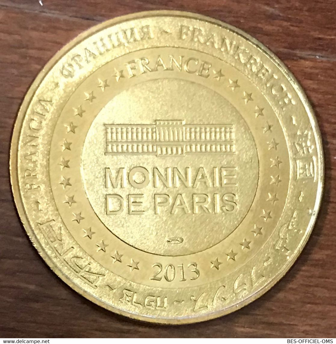 37 CHÂTEAU DE CHENONCEAU 1513 - 2013 MDP 2013 MEDAILLE SOUVENIR MONNAIE DE PARIS JETON TOURISTIQUE MEDALS COINS TOKENS - 2013