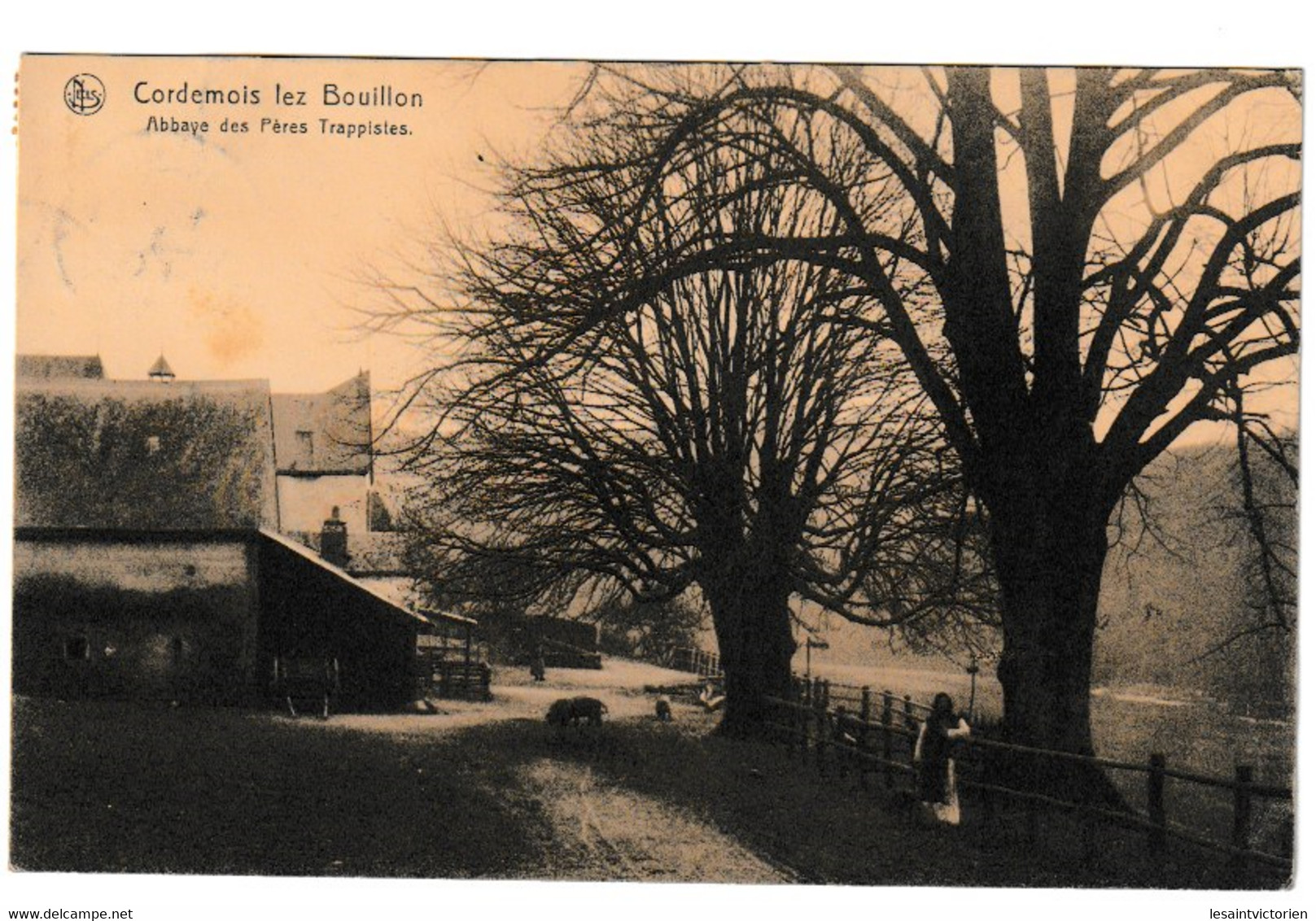 BOUILLON ABBAYE CLAIREFONTAINE CORDEMOIS CORDEMOY COUVENT ANIMEE MOINES TRAPPISTES SERIE BOUILLON N°66 - Bouillon