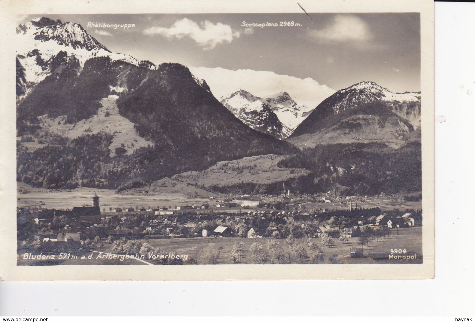 VOR77  --  BLUDENZ  --  1929  --  EXPRESS - Bludenz