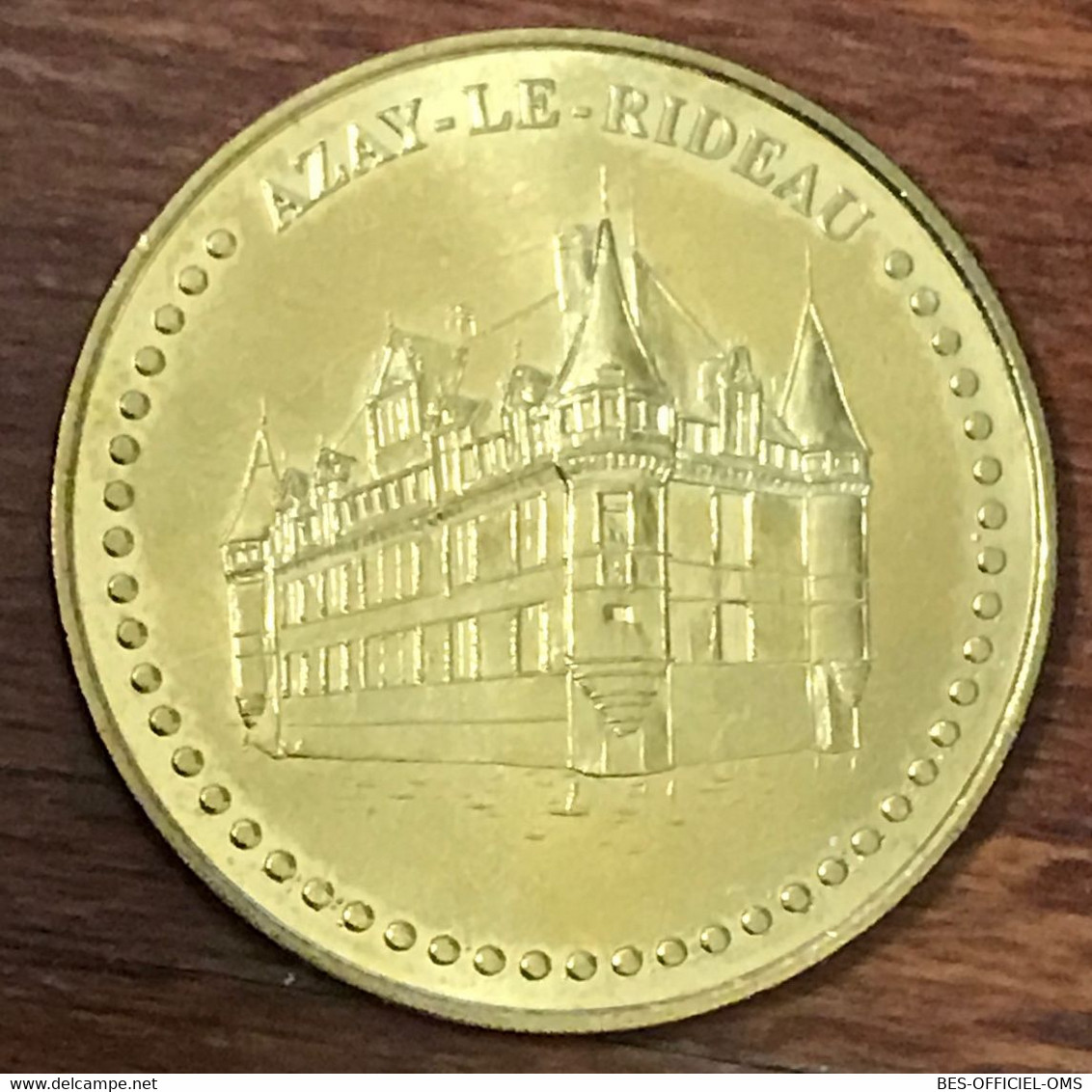 37 AZAY LE RIDEAU MDP 2014 MEDAILLE SOUVENIR MONNAIE DE PARIS JETON TOURISTIQUE MEDALS COINS TOKENS - 2014