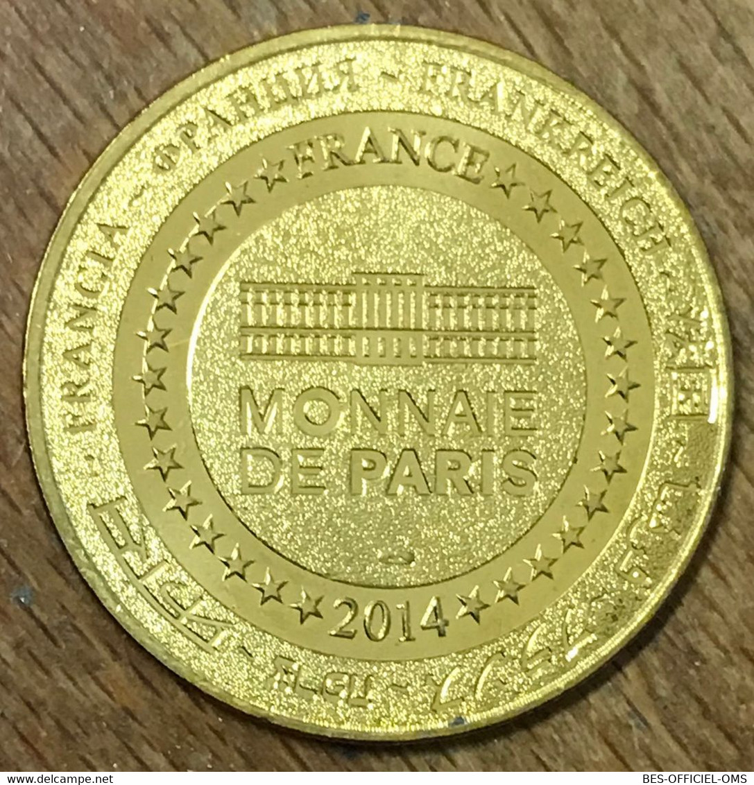 37 AZAY LE RIDEAU MUSÉE MAURISSE DUFRESNE MDP 2014 MEDAILLE MONNAIE DE PARIS JETON TOURISTIQUE MEDALS COINS TOKENS - 2014