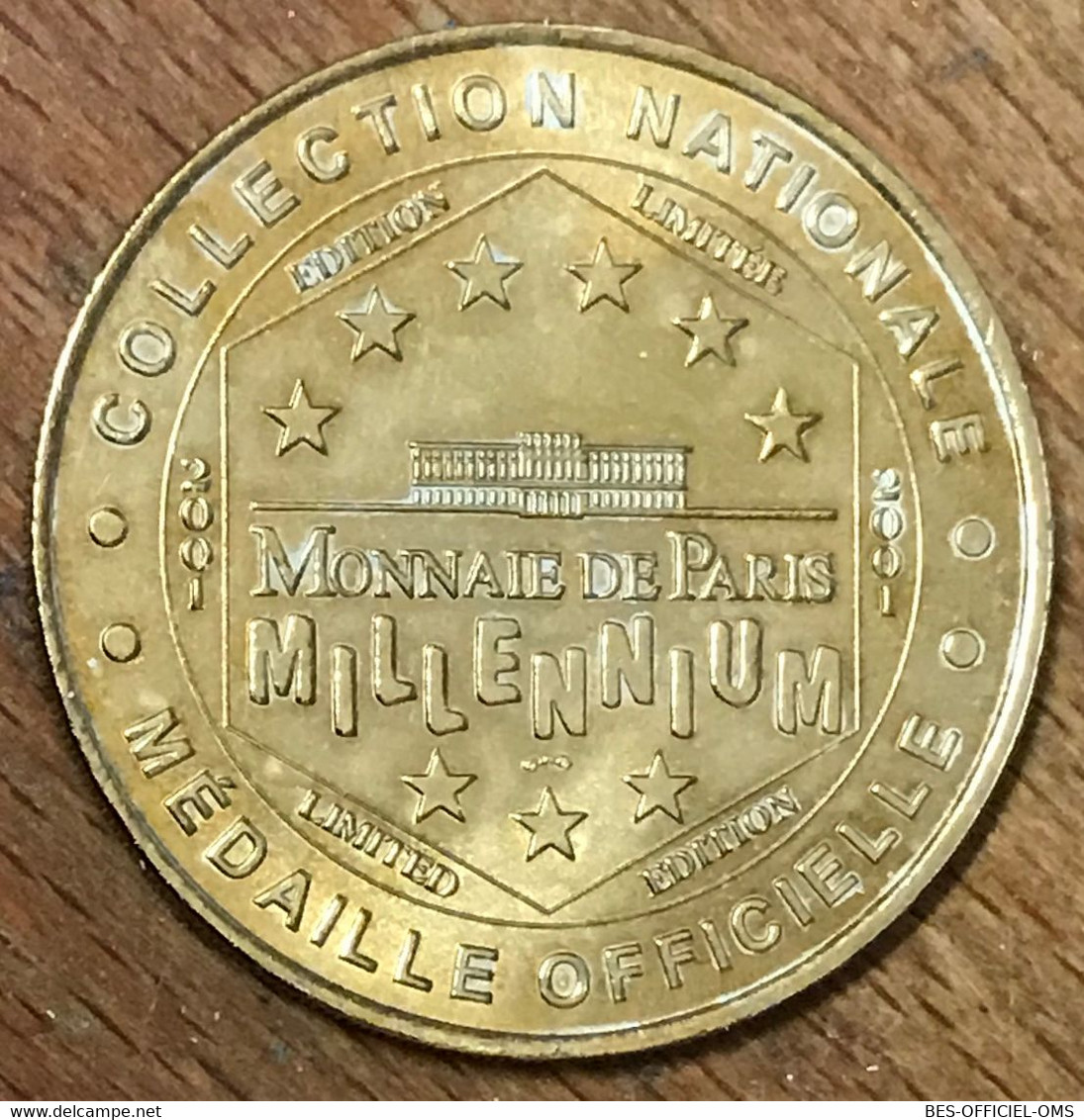 37 LE CLOS LUCÉ AMBOISE LÉONARD DE VINCI MDP 2001 MEDAILLE MONNAIE DE PARIS JETON TOURISTIQUE MEDALS COINS TOKENS - 2001