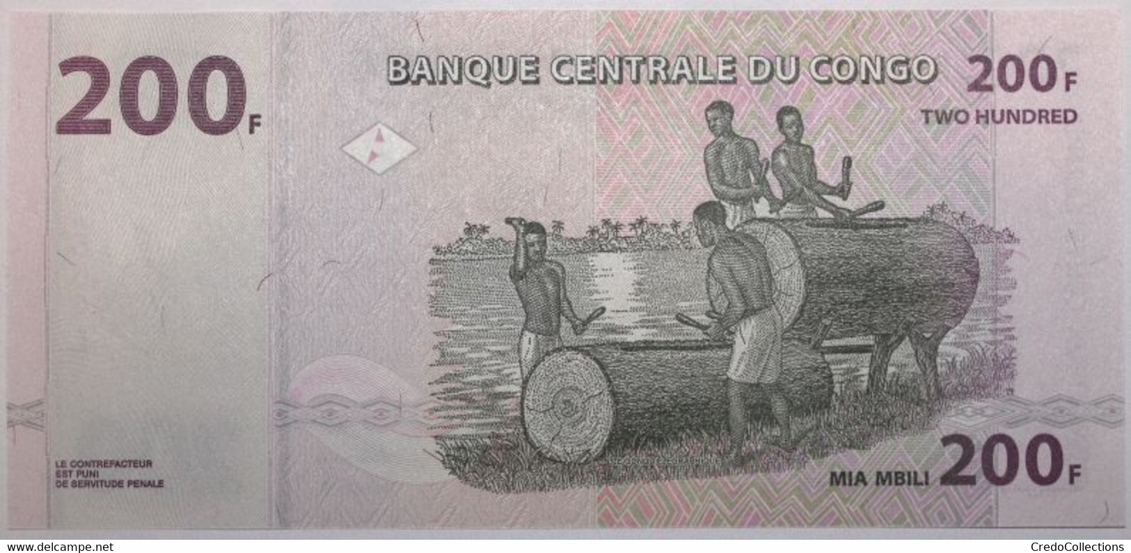 Congo (RD) - 200 Francs - 2013 - PICK 99b - NEUF - République Démocratique Du Congo & Zaïre