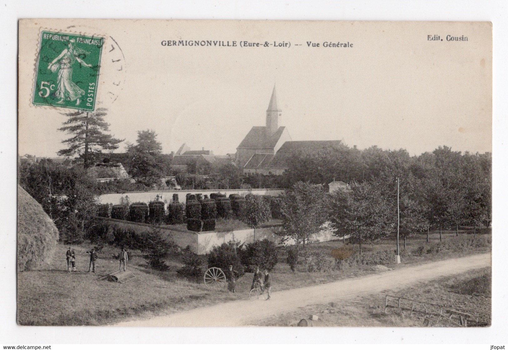 28 EURE ET LOIR - GERMIGNONVILLE Vue Générale (voir Descriptif) - Andere & Zonder Classificatie