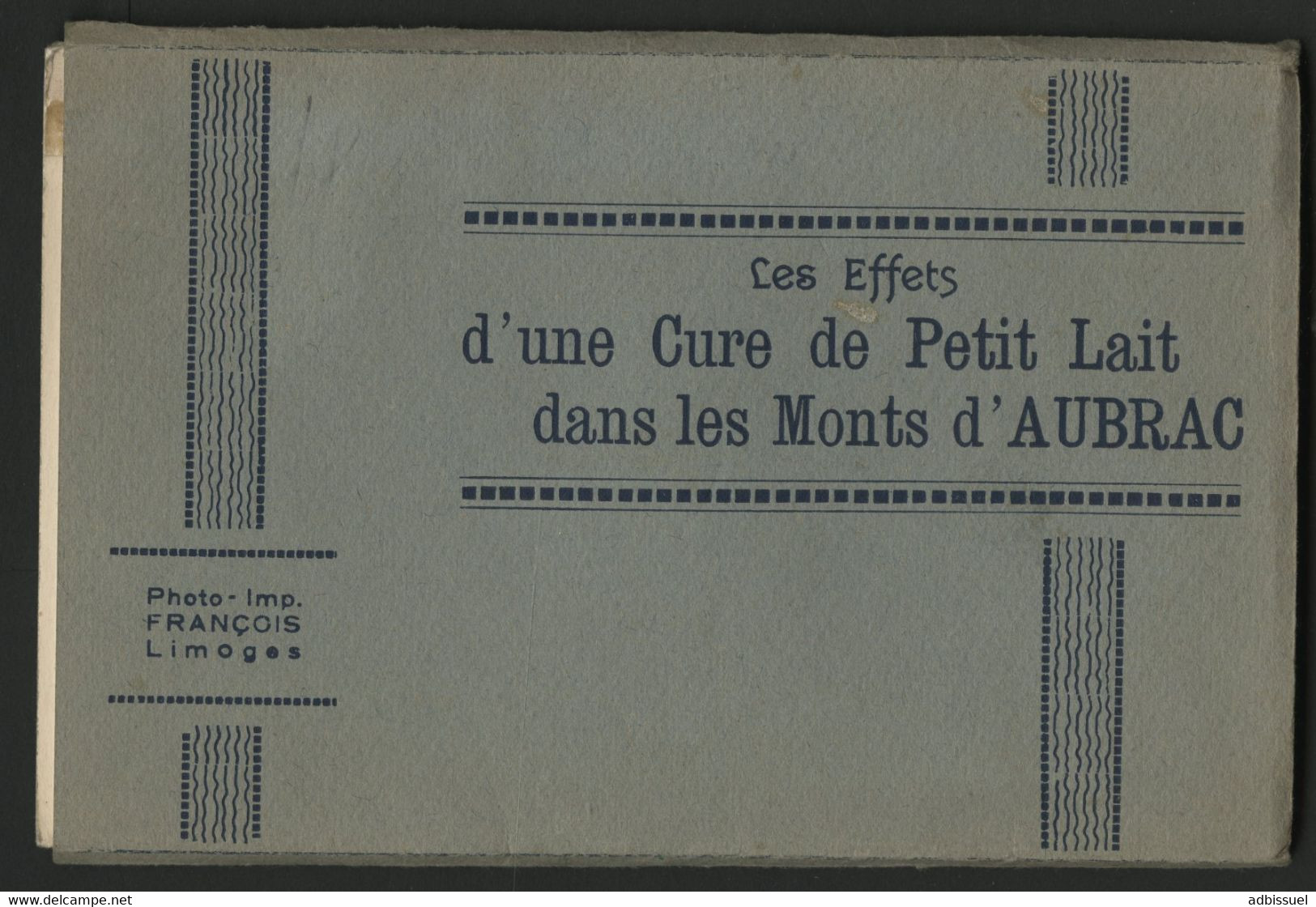 Les Effets D'une Cure De Petit Lait Dans Les Monts D'AUBRAC, Carnet Complet De 10 Cartes Humoristiques En Couleur - Sonstige & Ohne Zuordnung