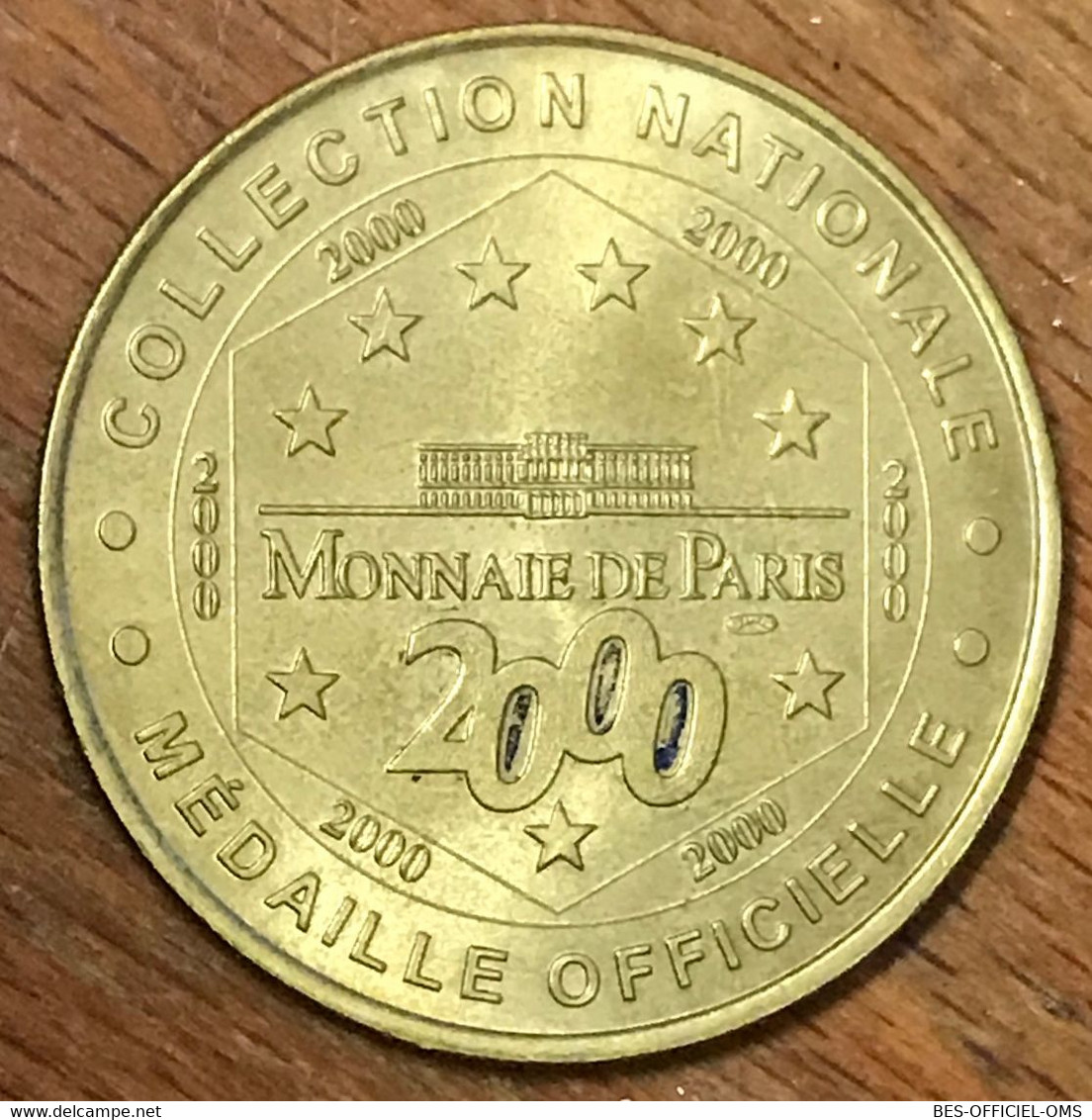 37 LE CLOS LUCÉ AMBOISE LÉONARD DE VINCI MDP 2000 MEDAILLE MONNAIE DE PARIS JETON TOURISTIQUE MEDALS COINS TOKENS - 2000